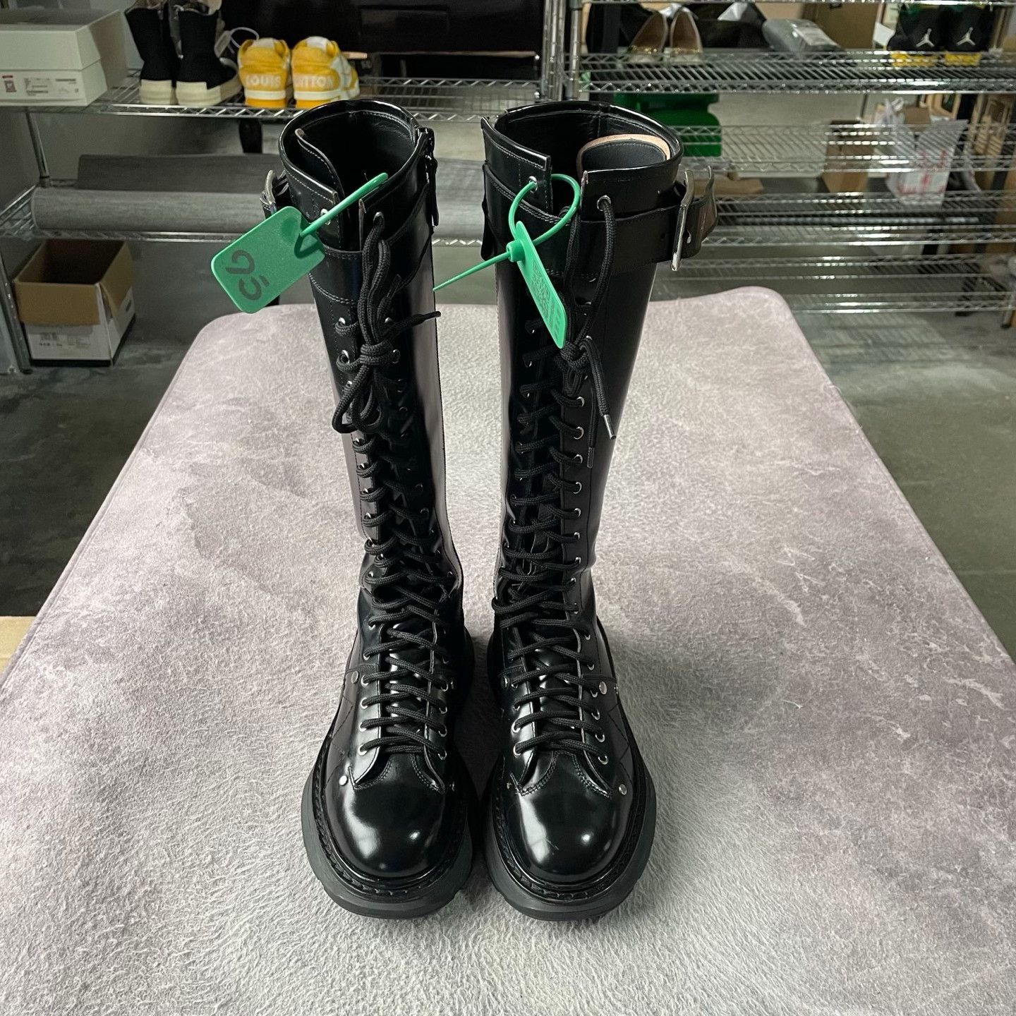 Alexander McQueen Alexander McQueen Black Boots 37 Women Size US 6.5 / IT 36.5 - 2 Thumbnail