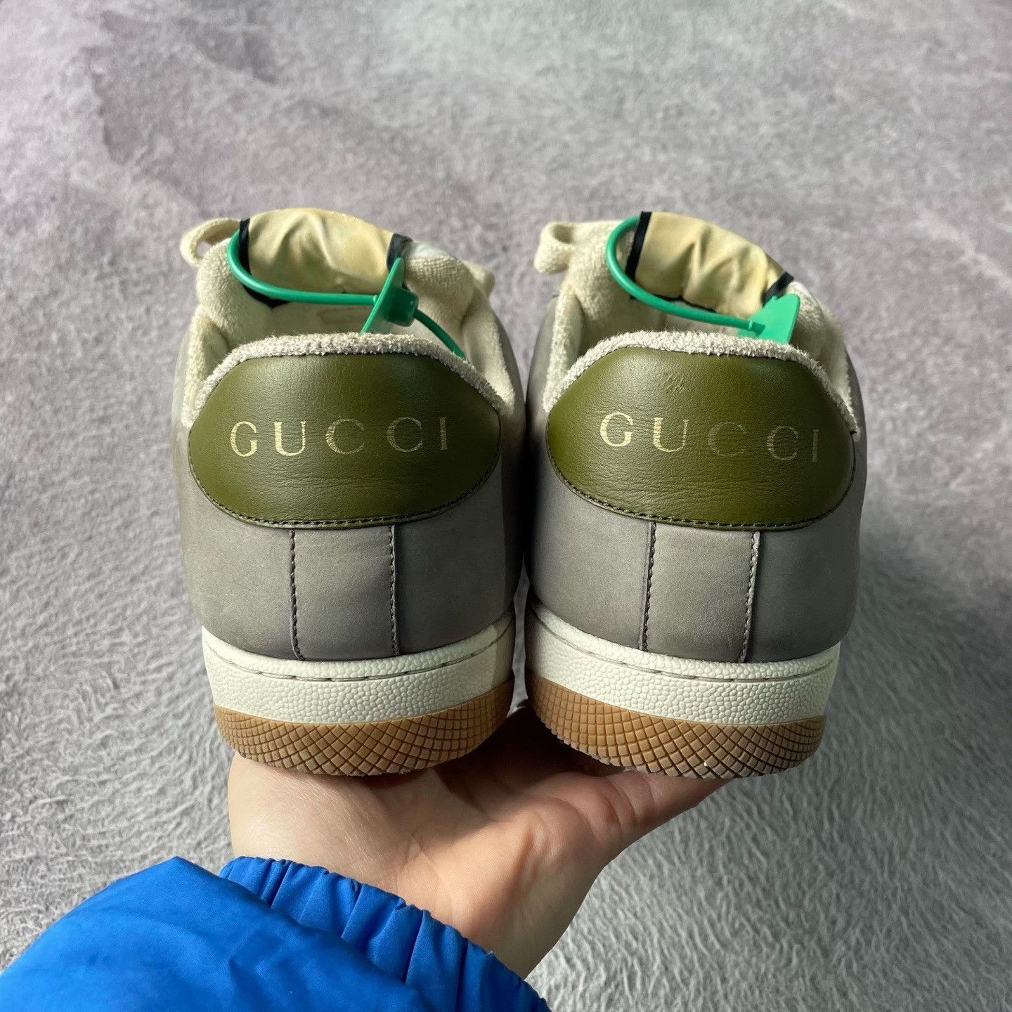 Gucci Gucci Gray Lowtop Sneakers 43 Men Size US 10 / EU 43 - 3 Thumbnail