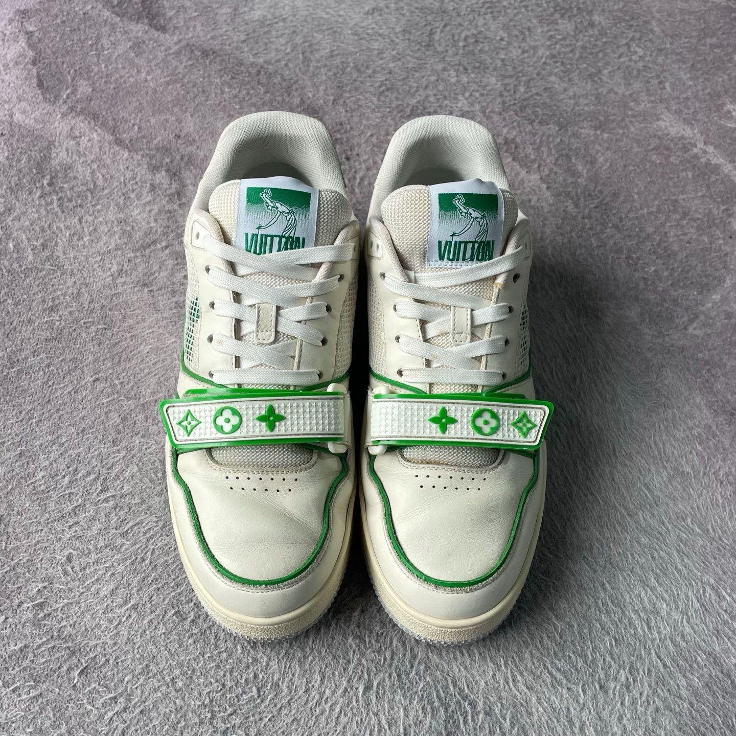 Louis Vuitton Louis Vuitton Training Green Lowtop Sneakers 40 Men Size US 7.5 / EU 40-41 - 2 Thumbnail