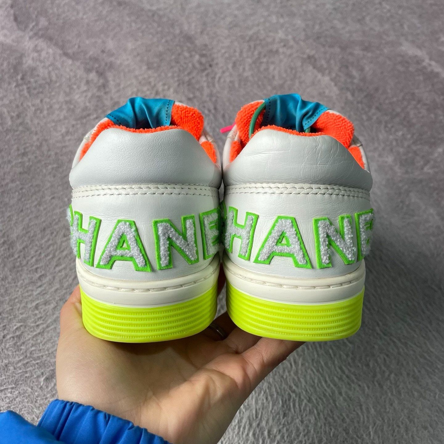 Chanel Chanel Yellow Lowtop Sneakers 36 Women Size US 6 / IT 36 - 3 Thumbnail