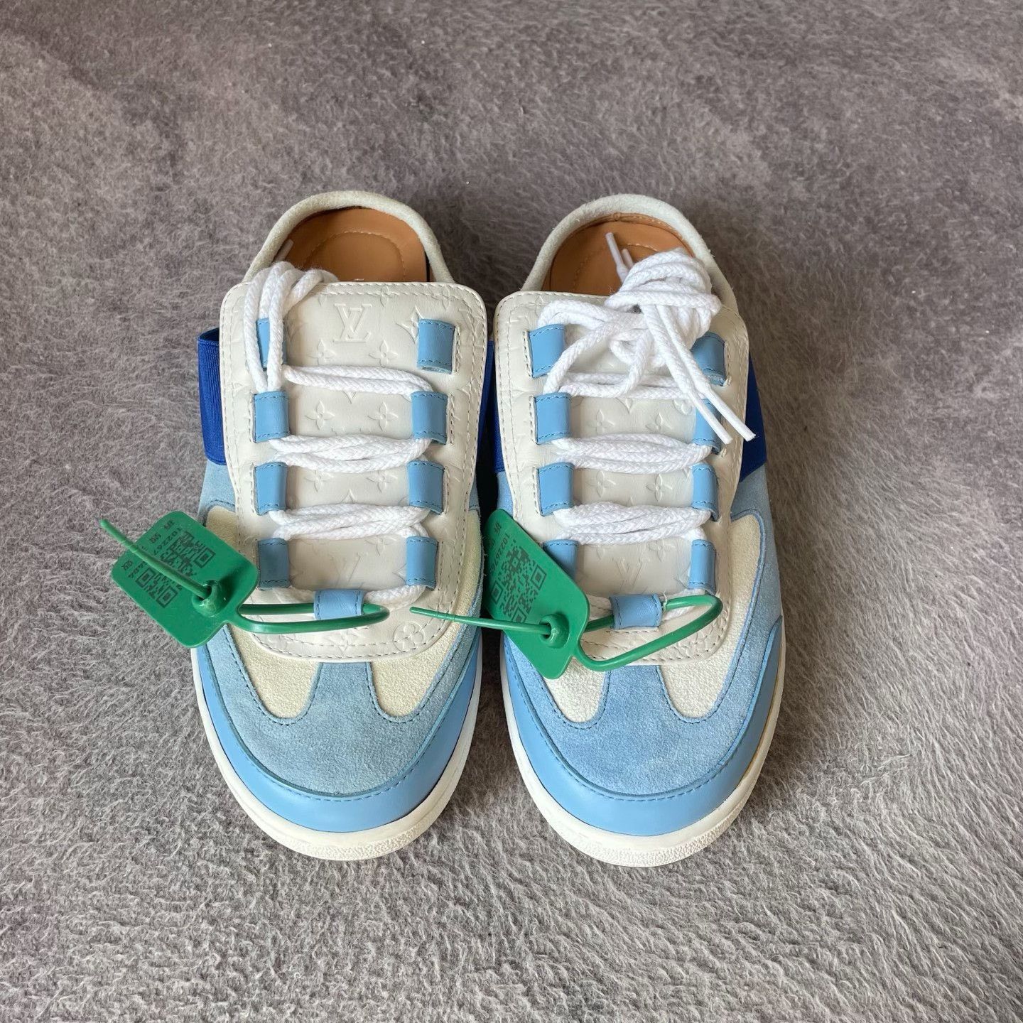 Louis Vuitton Louis Vuitton Blue Sandals 37 Women Size US 6.5 / IT 36.5 - 2 Thumbnail