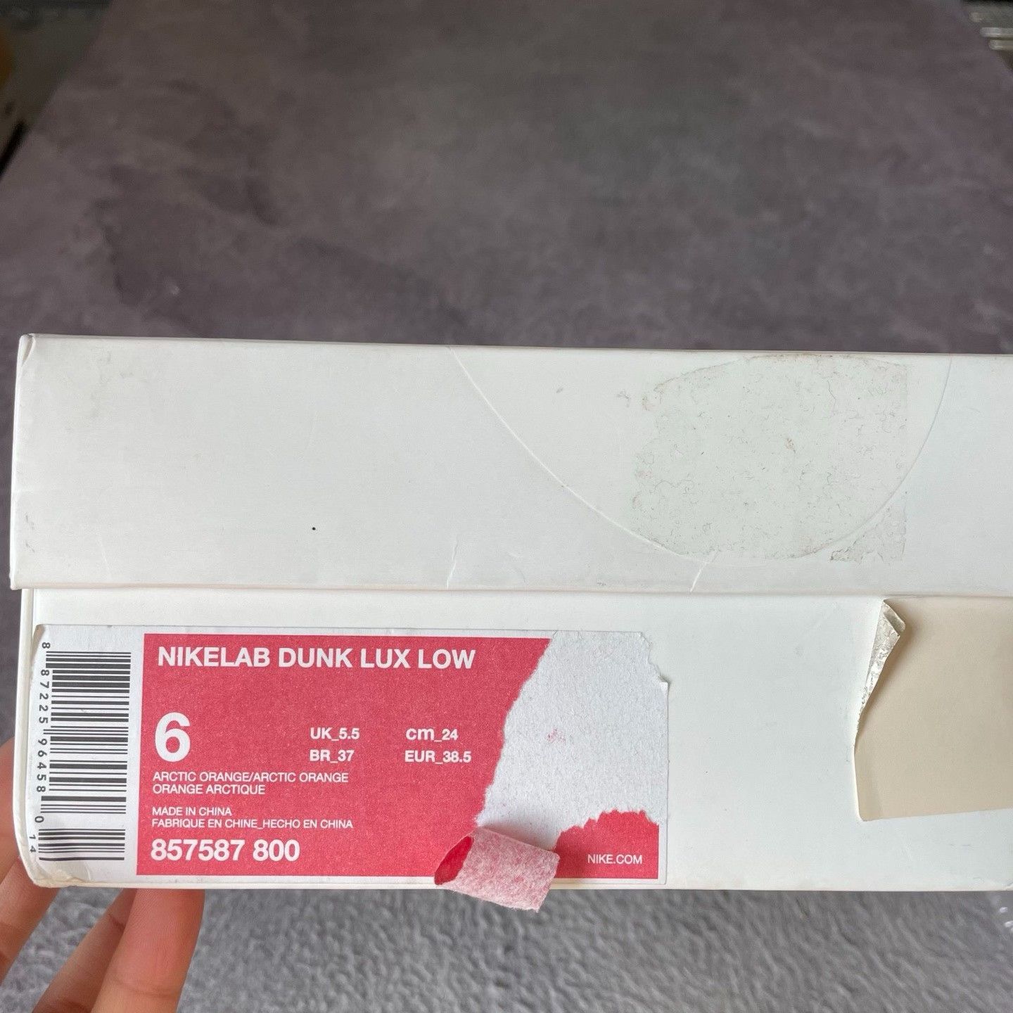 Nike Nike DUNK Pink Lowtop Sneakers 38 Men Size US 6 / EU 39 - 9 Thumbnail