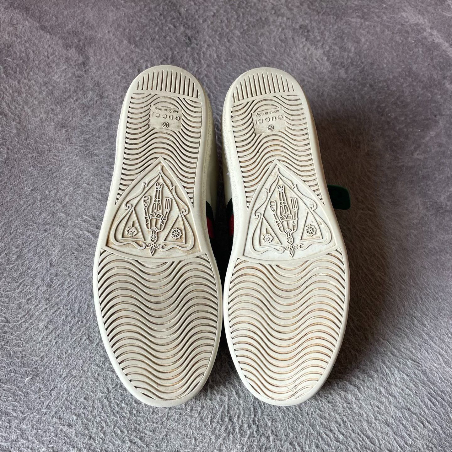 Gucci Gucci White Lowtop Sneakers M Women Size US 7 / IT 37 - 4 Thumbnail