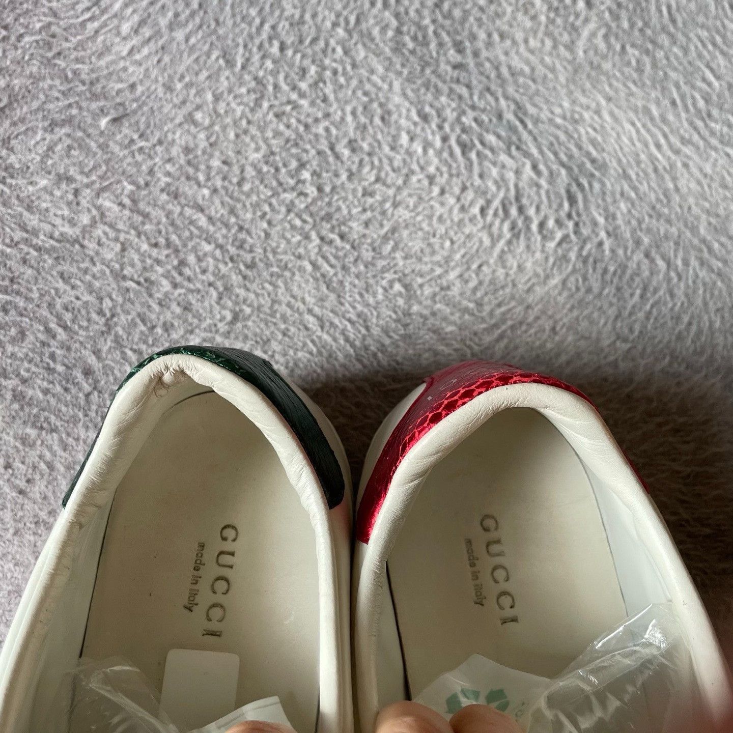 Gucci Gucci White Lowtop Sneakers M Women Size US 7 / IT 37 - 9 Thumbnail