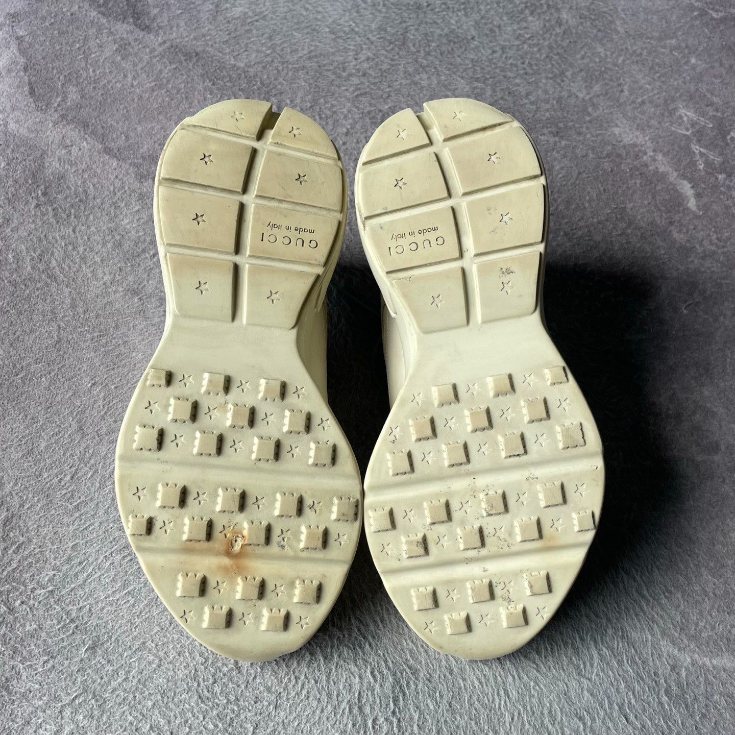 Gucci Gucci White Lowtop Sneakers 43 Men Size US 10 / EU 43 - 4 Thumbnail