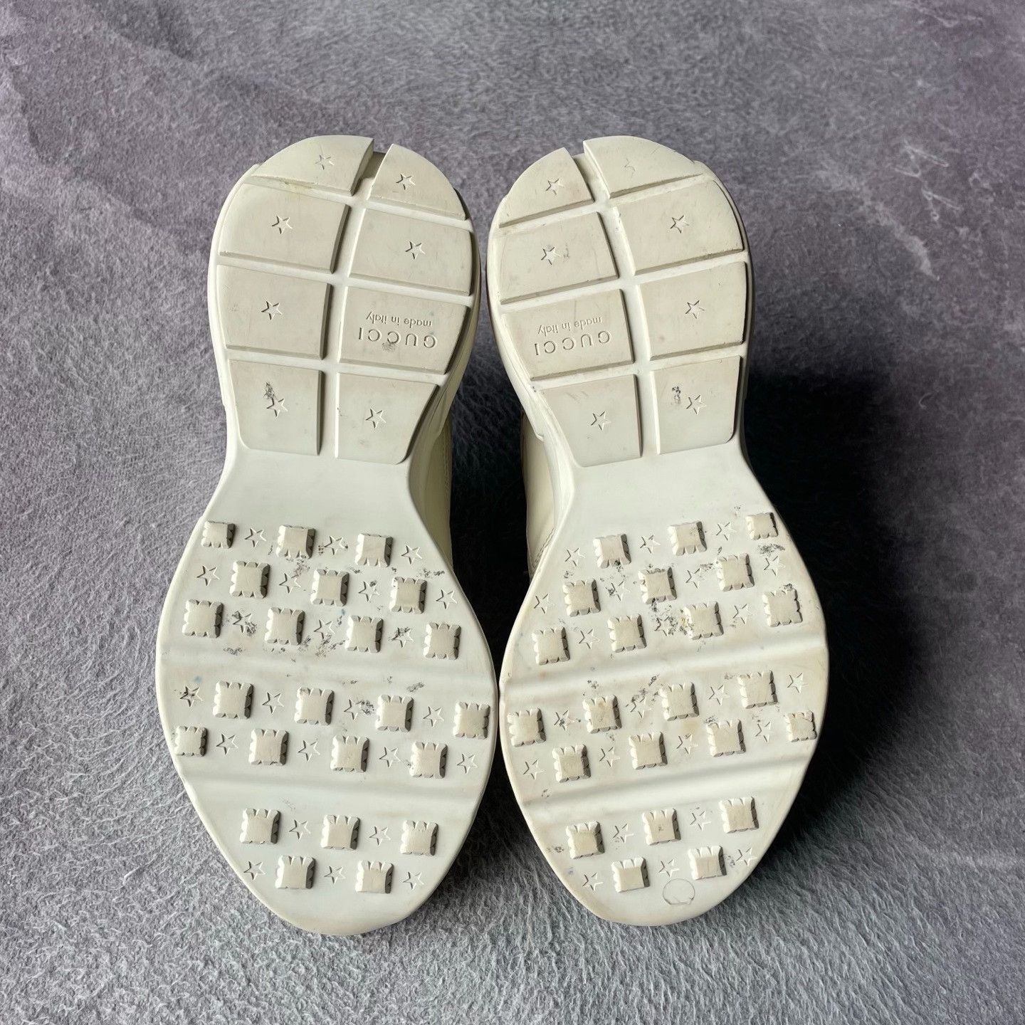 Gucci Gucci White Lowtop Sneakers 44 Men Size US 10.5 / EU 43-44 - 4 Thumbnail