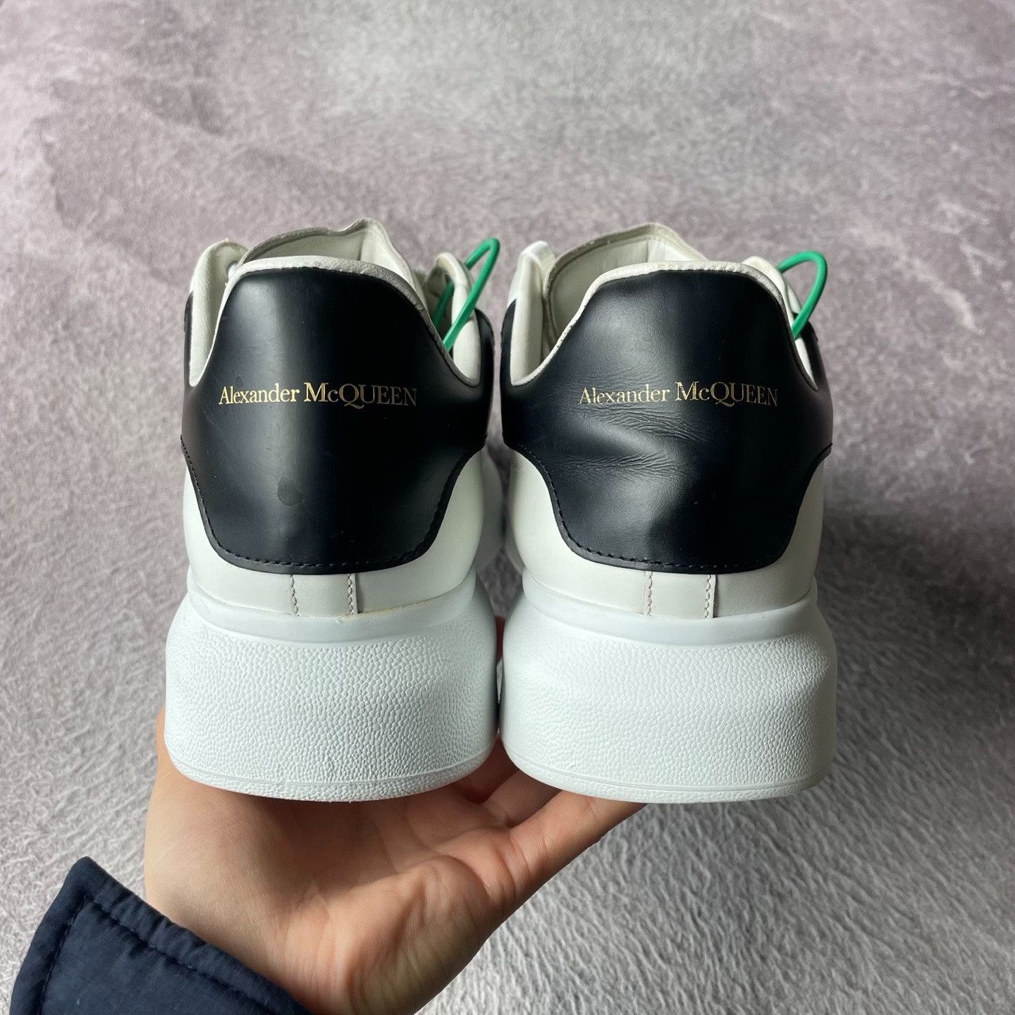 Alexander McQueen Alexander McQueen White Lowtop Sneakers 43.5 Men Size US 10.5 / EU 43-44 - 3 Thumbnail