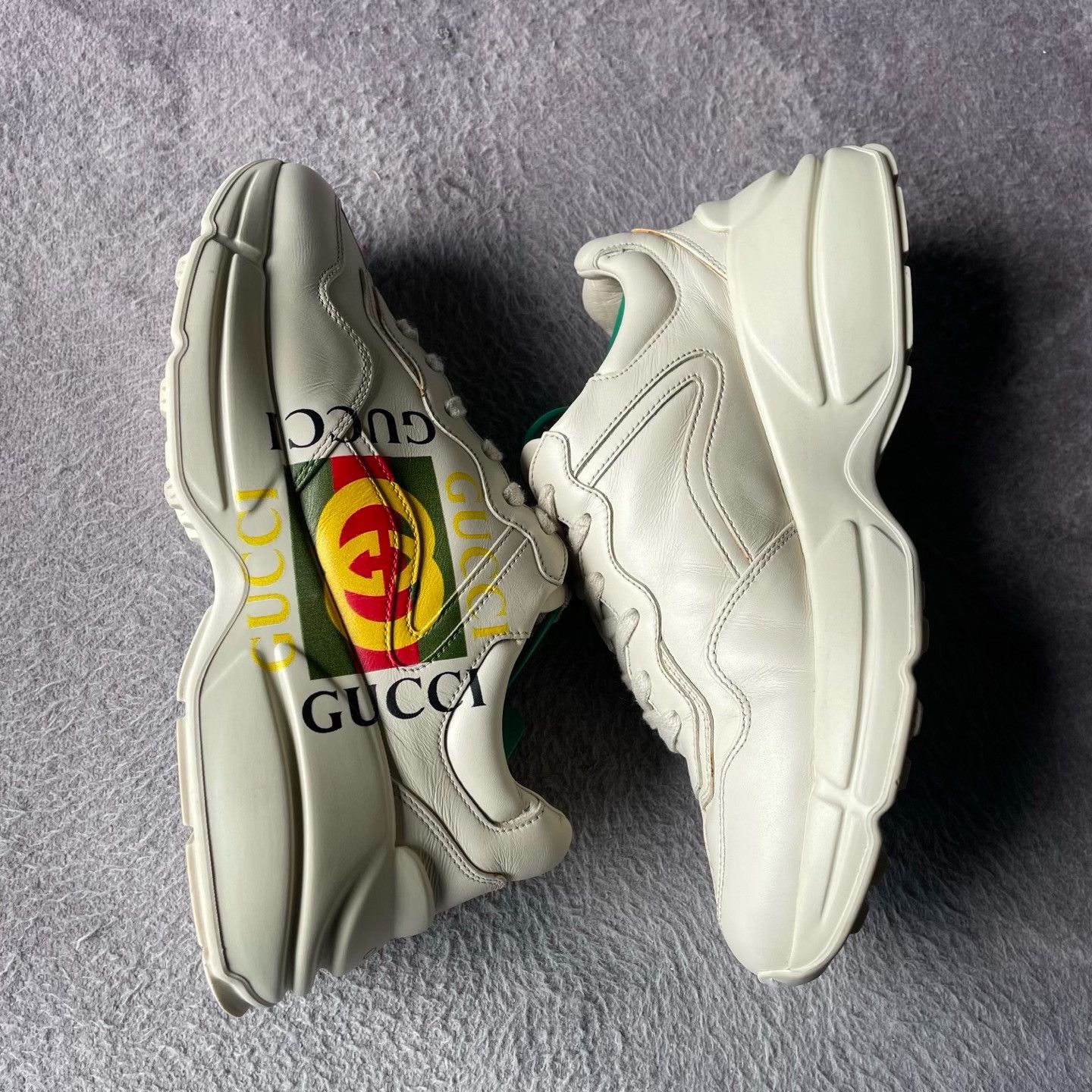 Gucci Gucci White Lowtop Sneakers 39 Men Size US 6.5 / EU 39-40 - 8 Thumbnail