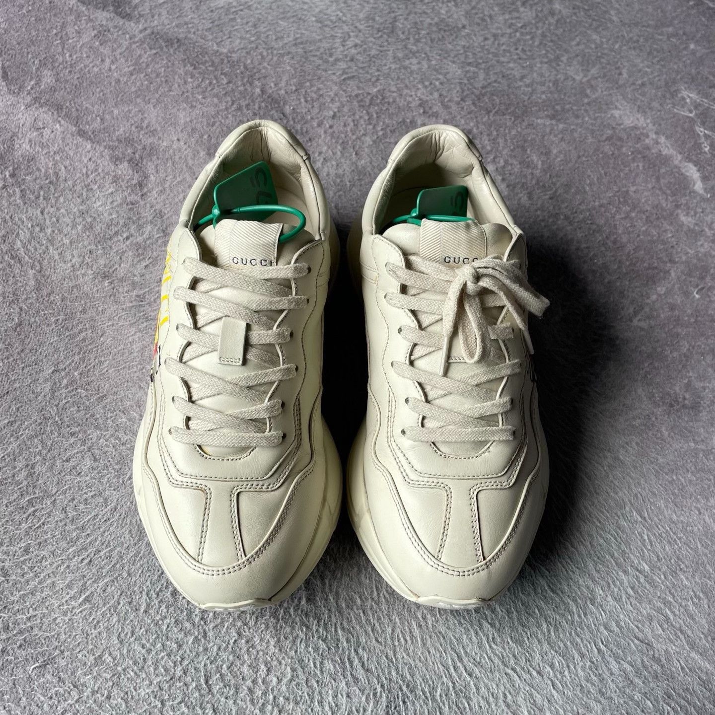 Gucci Gucci White Lowtop Sneakers 39 Men Size US 6.5 / EU 39-40 - 2 Thumbnail