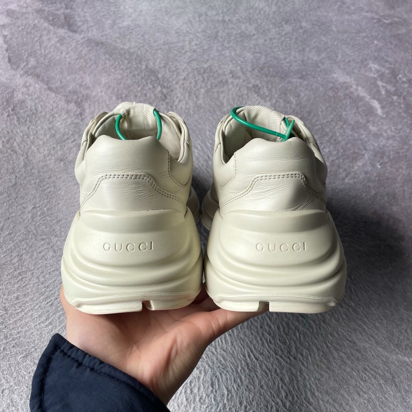 Gucci Gucci White Lowtop Sneakers 39 Men Size US 6.5 / EU 39-40 - 3 Thumbnail