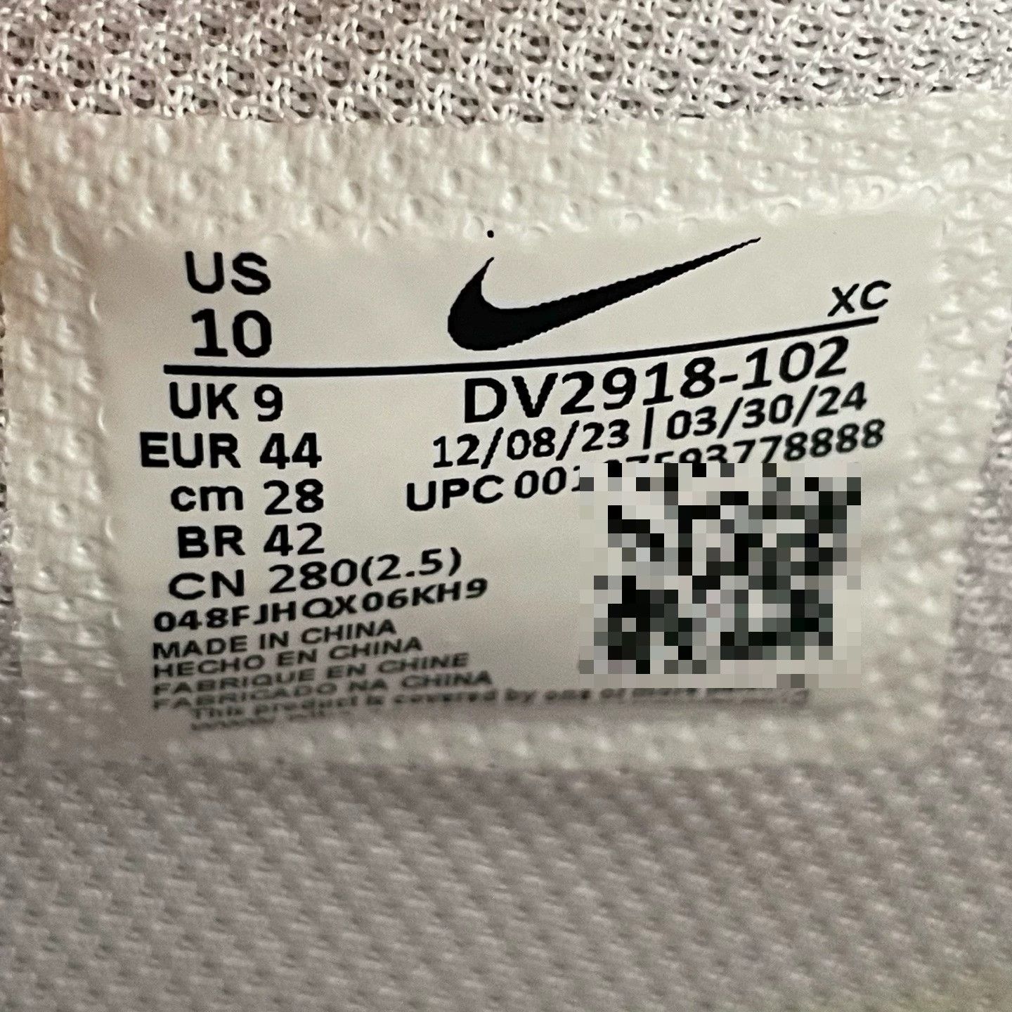 Nike Nike White Lowtop Sneakers 44 Men Size US 10.5 / EU 43-44 - 6 Thumbnail