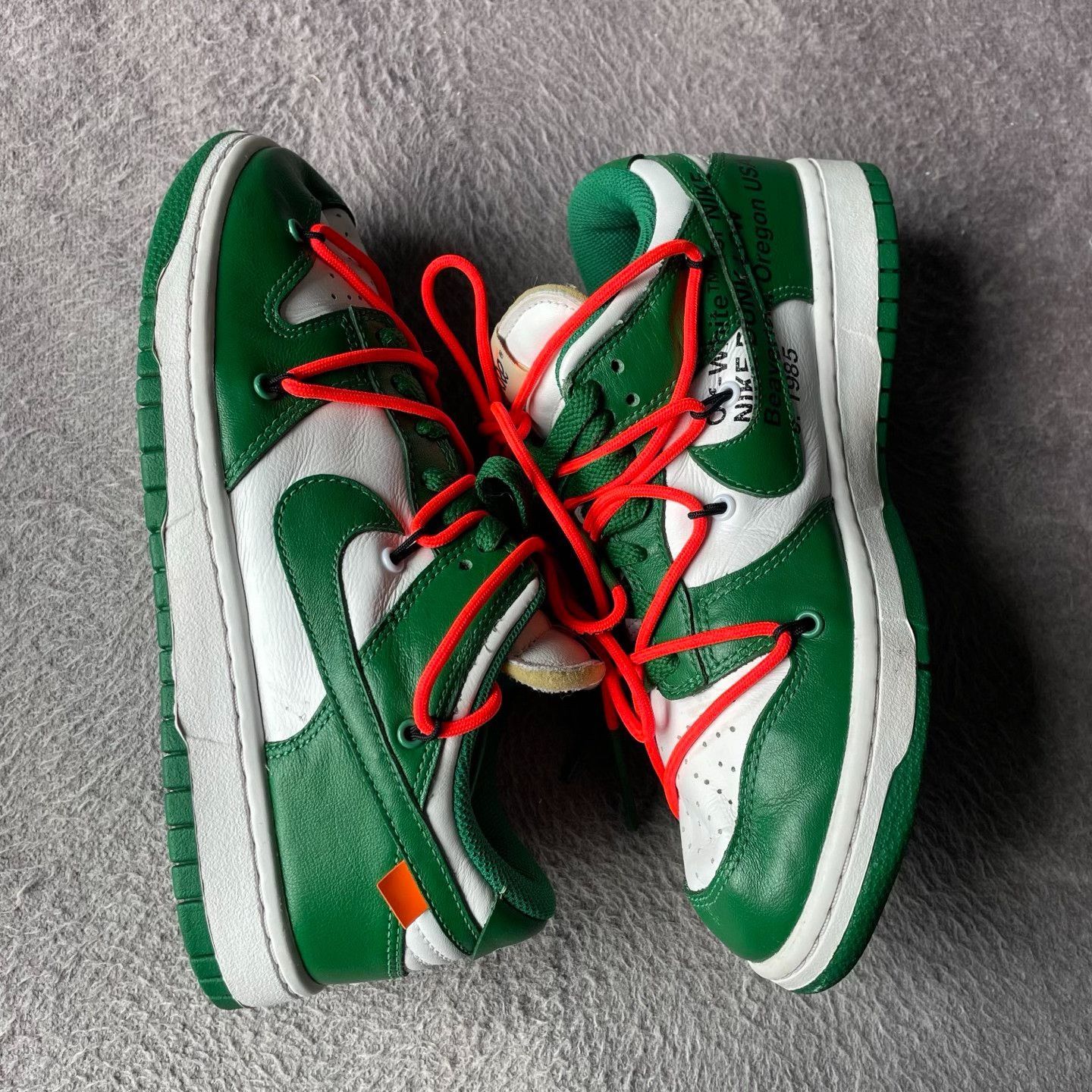 Off-White Off-White Green Lowtop Sneakers 40 Men Size US 7.5 / EU 40-41 - 7 Thumbnail