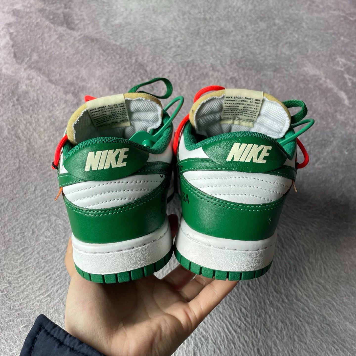 Off-White Off-White Green Lowtop Sneakers 40 Men Size US 7.5 / EU 40-41 - 3 Thumbnail