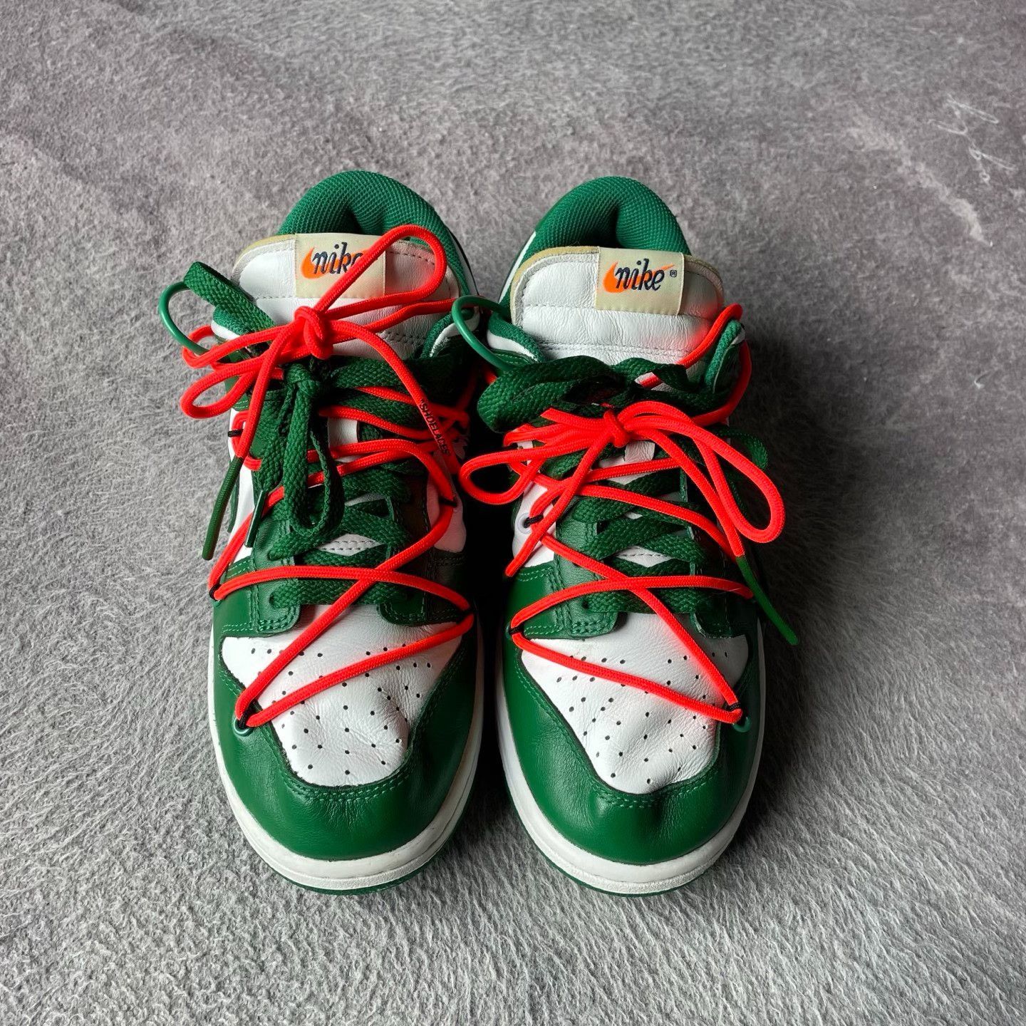 Off-White Off-White Green Lowtop Sneakers 40 Men Size US 7.5 / EU 40-41 - 2 Thumbnail