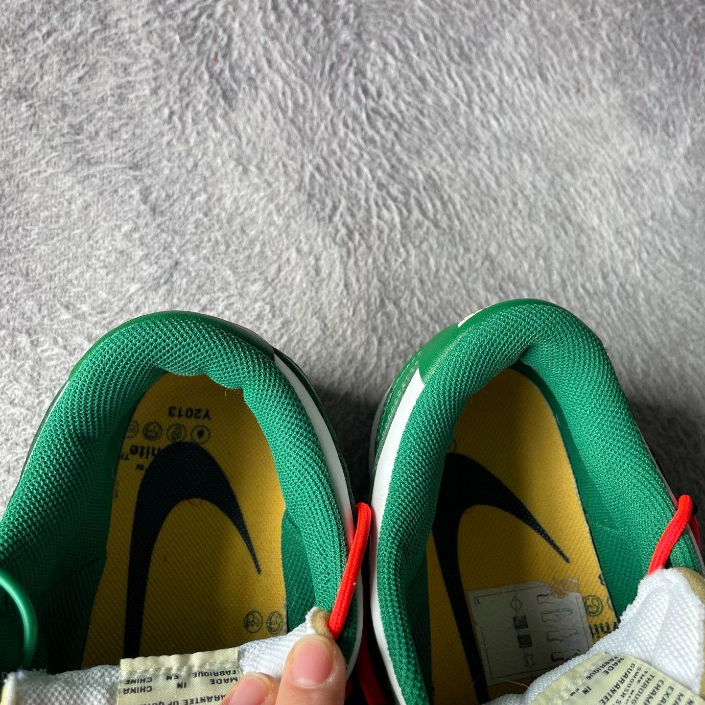 Off-White Off-White Green Lowtop Sneakers 40 Men Size US 7.5 / EU 40-41 - 9 Thumbnail