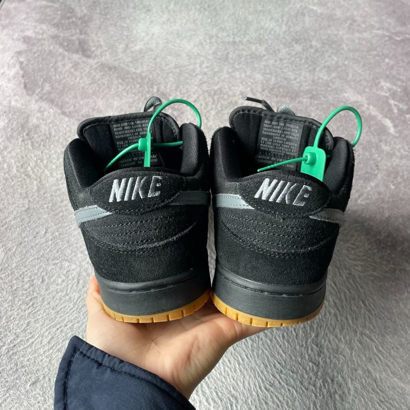 Nike Nike DUNK Black Lowtop Sneakers 43 Men Size US 10 / EU 43 - 3 Thumbnail