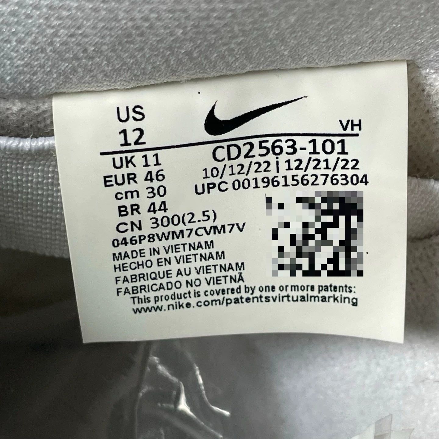 Nike Nike White Lowtop Sneakers 46 Men Size US 12 / EU 45 - 5 Thumbnail