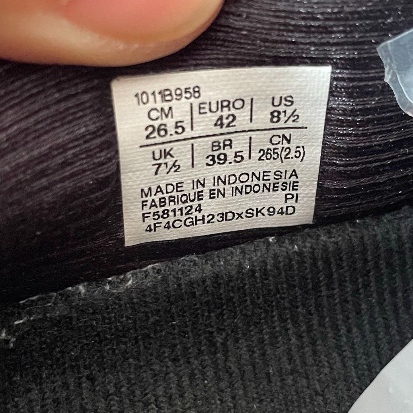 Asics Asics Black Lowtop Sneakers 27 Men Size US 10 / EU 43 - 6 Thumbnail