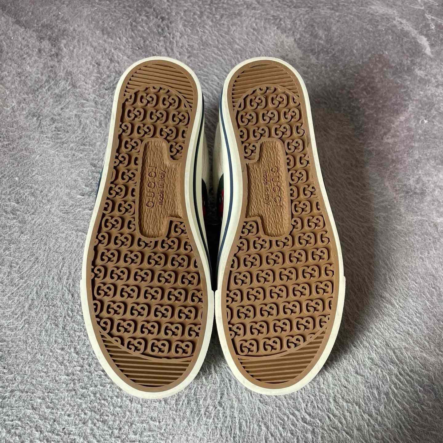 Gucci Gucci White Lowtop Sneakers 36.5 Women Size US 6 / IT 36 - 4 Thumbnail