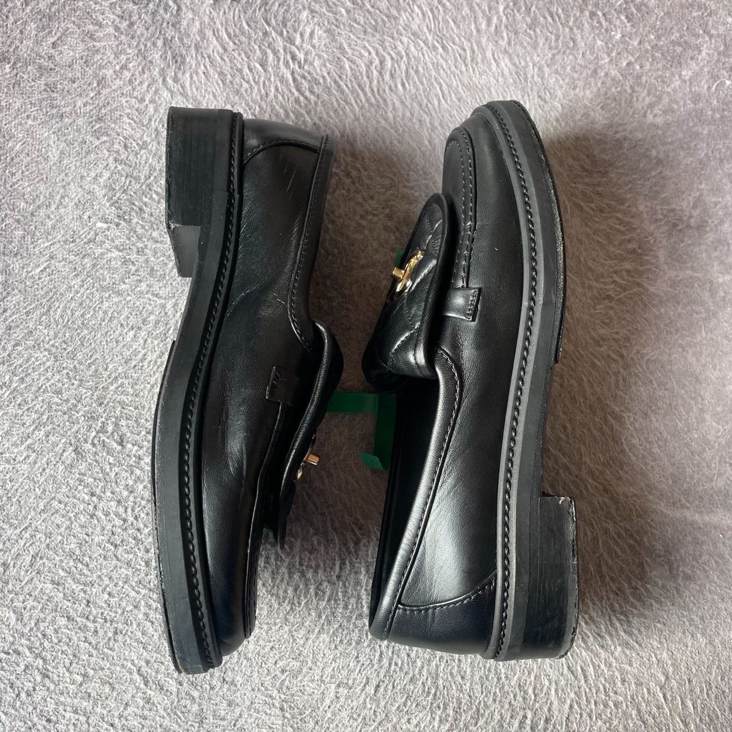 Chanel Chanel Black Lowtop Sneakers 37 Women Size US 6.5 / IT 36.5 - 8 Thumbnail