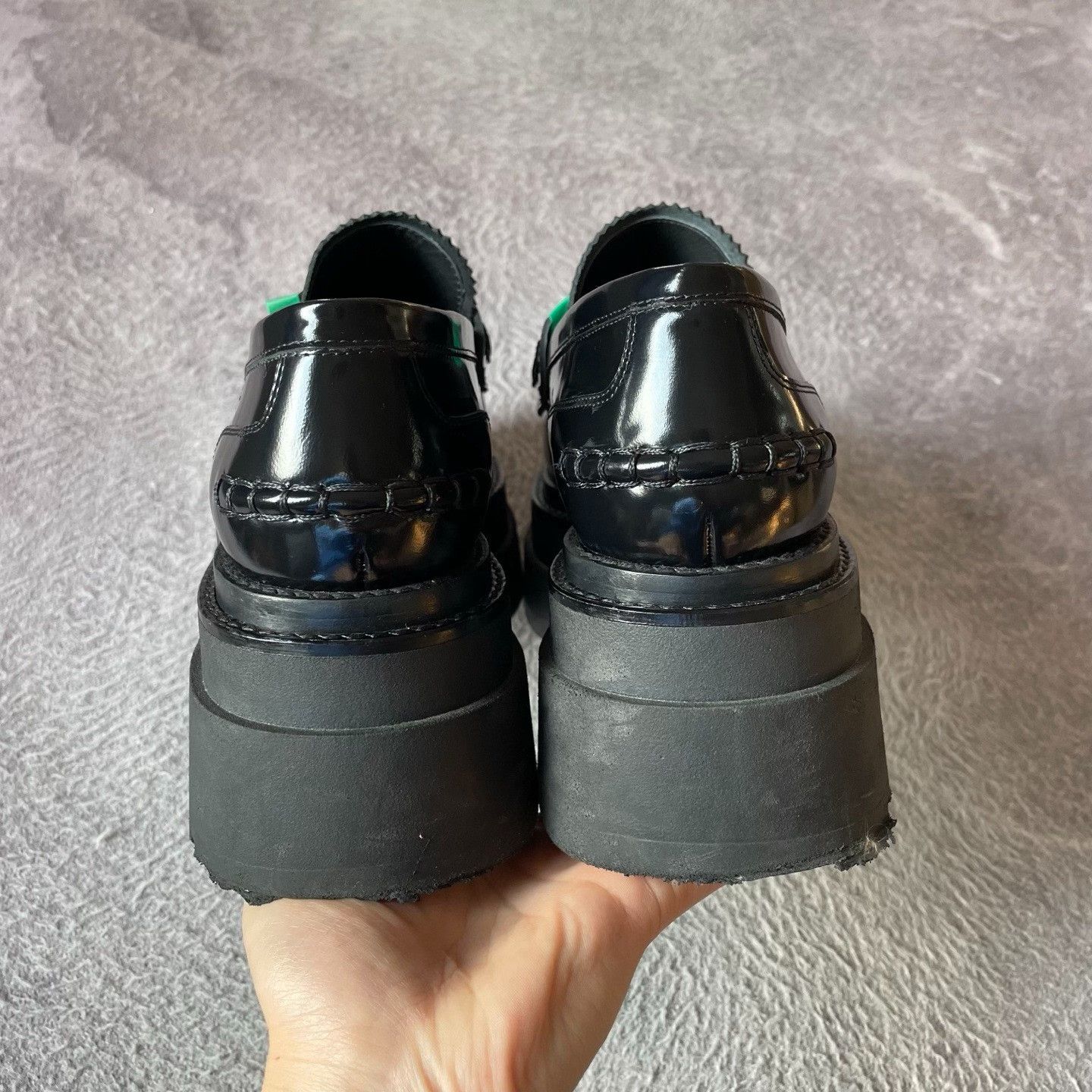 Prada Prada Black Lowtop Sneakers 38 Women Size US 7.5 / IT 37.5 - 3 Thumbnail