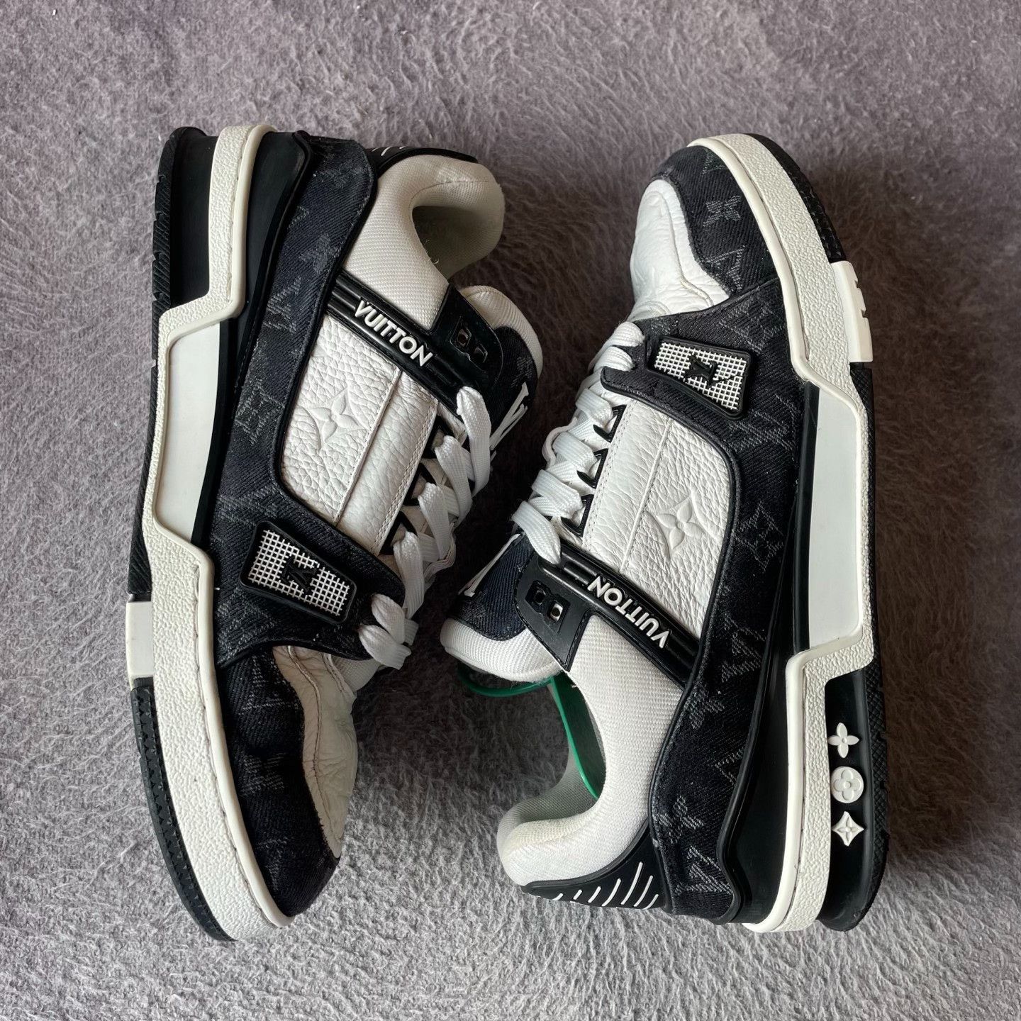 Louis Vuitton Louis Vuitton Training Black Lowtop Sneakers 41 Men Size US 8.5 / EU 41-42 - 7 Thumbnail