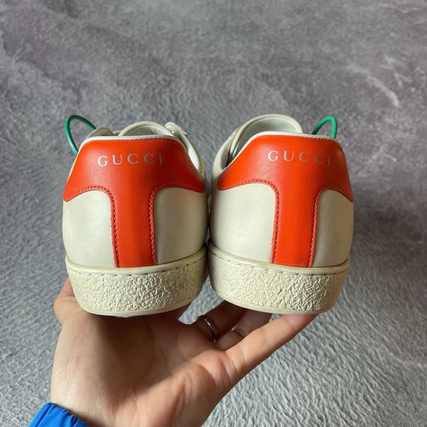 Gucci Gucci White Lowtop Sneakers 41 Men Size US 8.5 / EU 41-42 - 3 Thumbnail