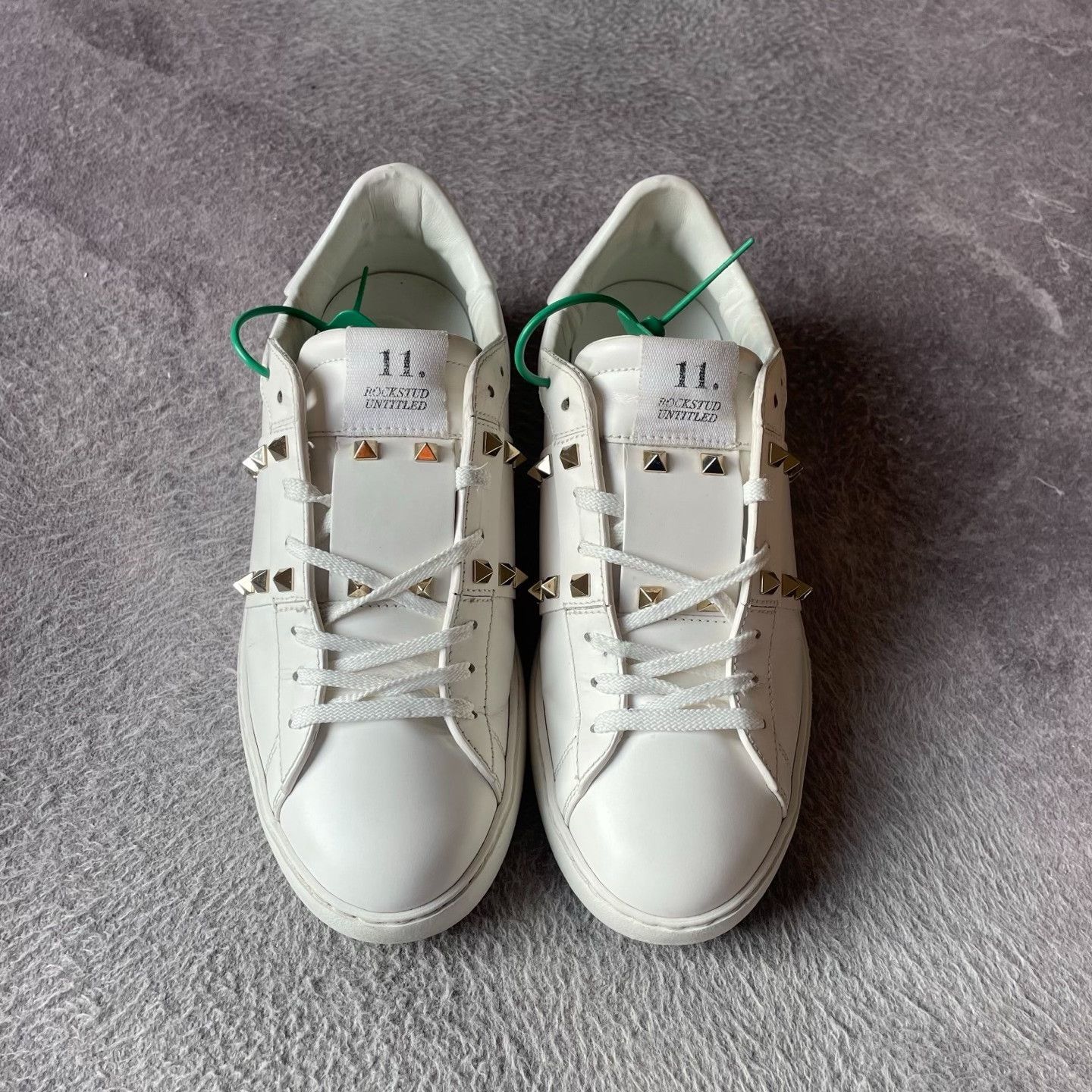 Valentino Valentino White Lowtop Sneakers S Men Size US 10 / EU 43 - 2 Thumbnail