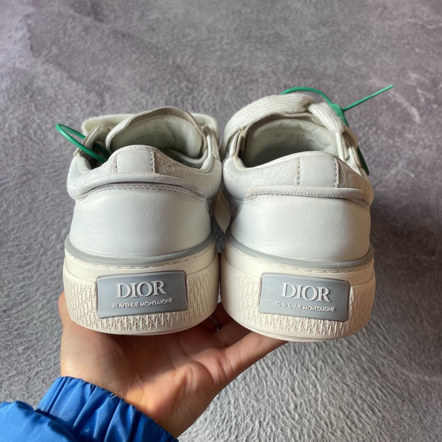Dior Dior White Lowtop Sneakers 33 Men Size US 5 / EU 37 - 3 Thumbnail