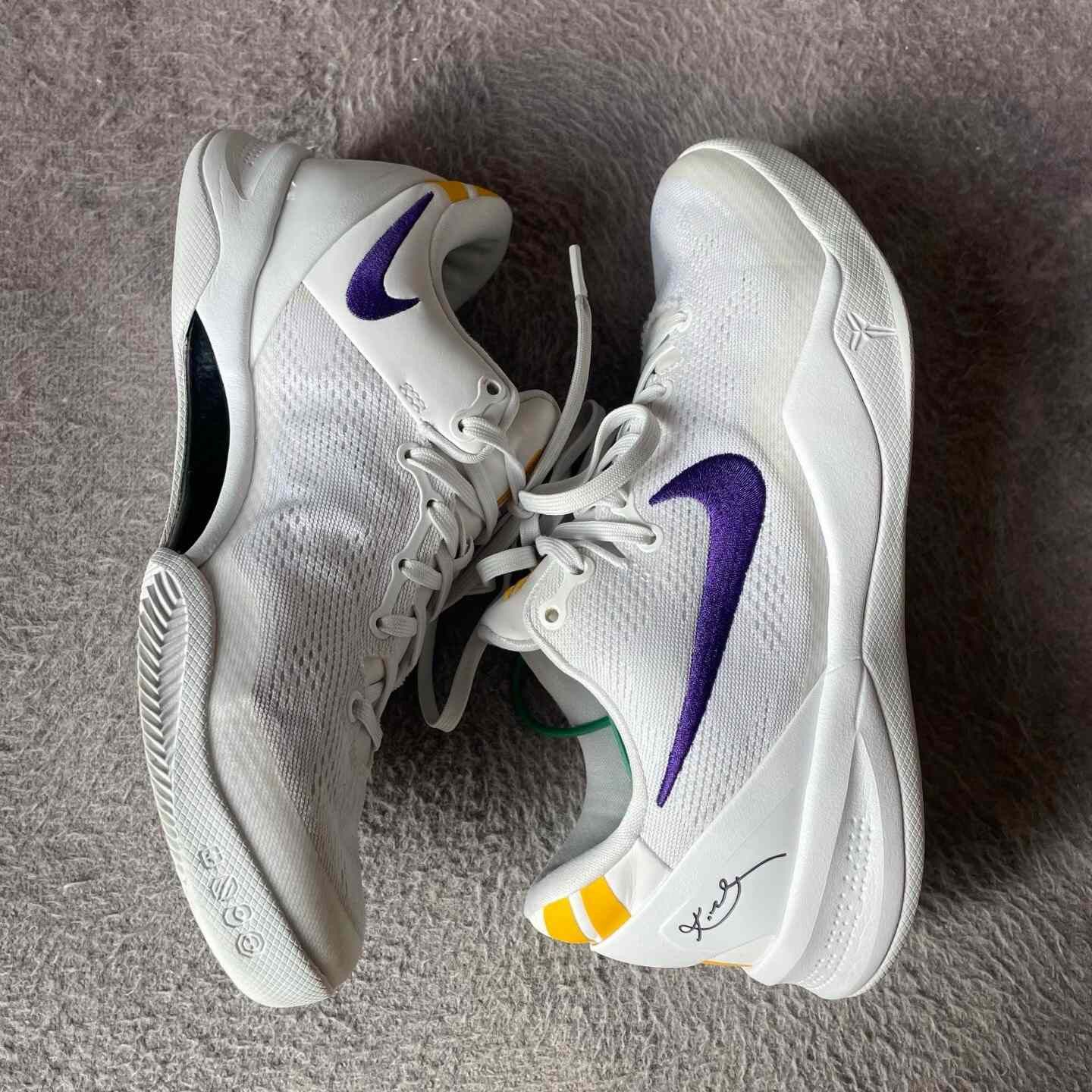 Nike Nike White Lowtop Sneakers 40 Men Size US 7.5 / EU 40-41 - 9 Thumbnail