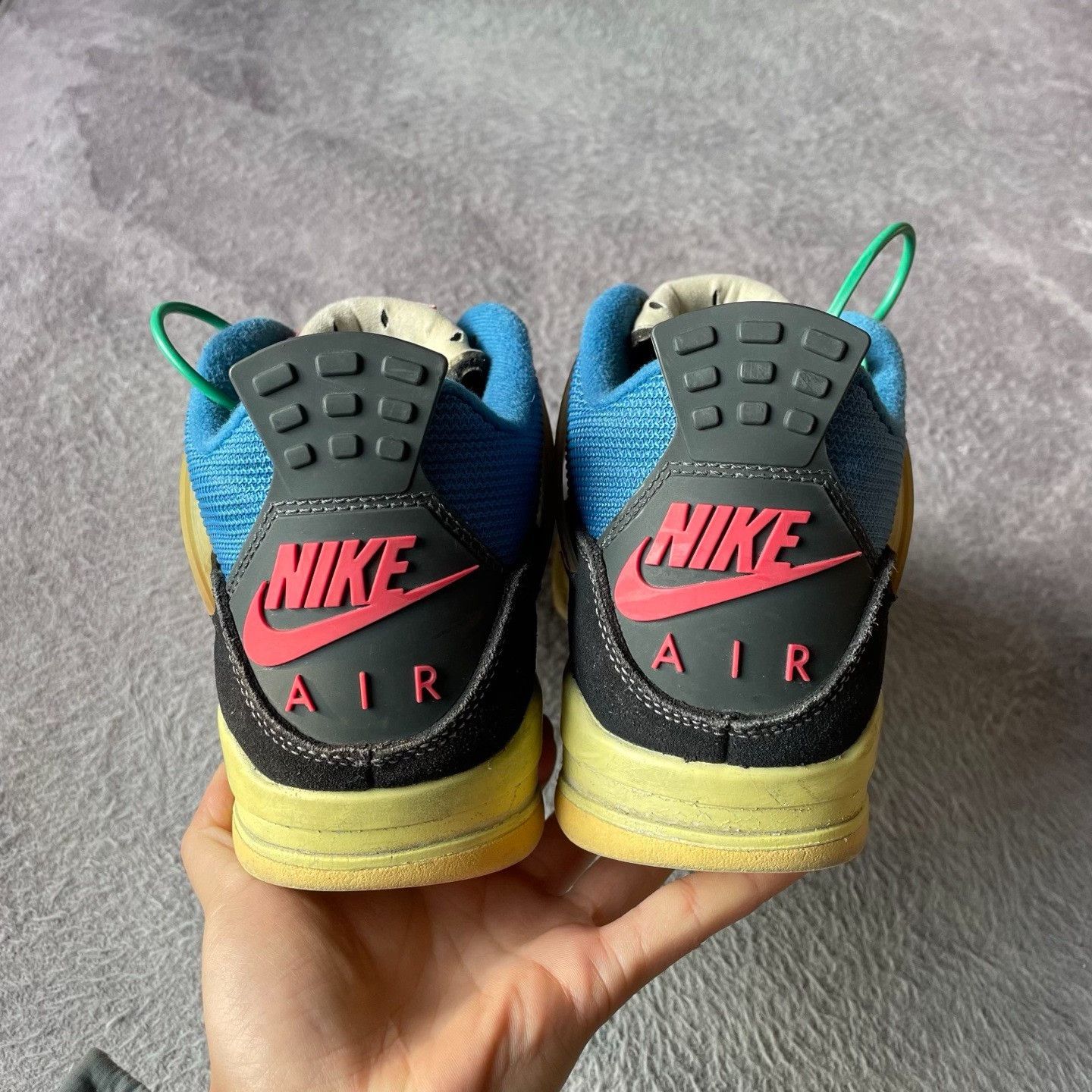 Nike Nike AJ4 Collab Blue Lowtop Sneakers 40 Men Size US 7.5 / EU 40-41 - 3 Thumbnail