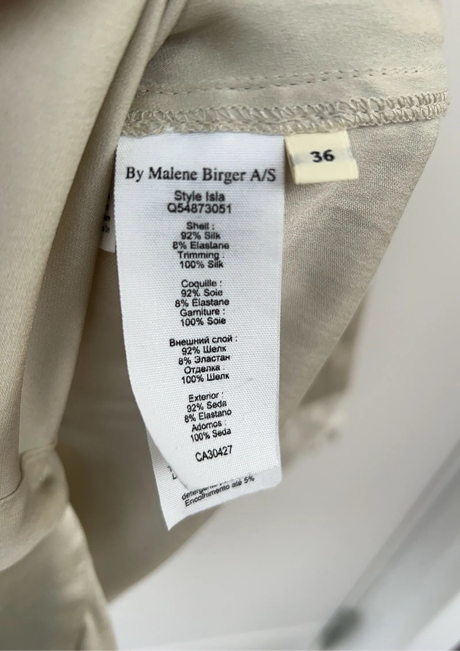 By Malene Birger By Malene Birger Blouse Size XS / US 0-2 / IT 36-38 - 3 Thumbnail