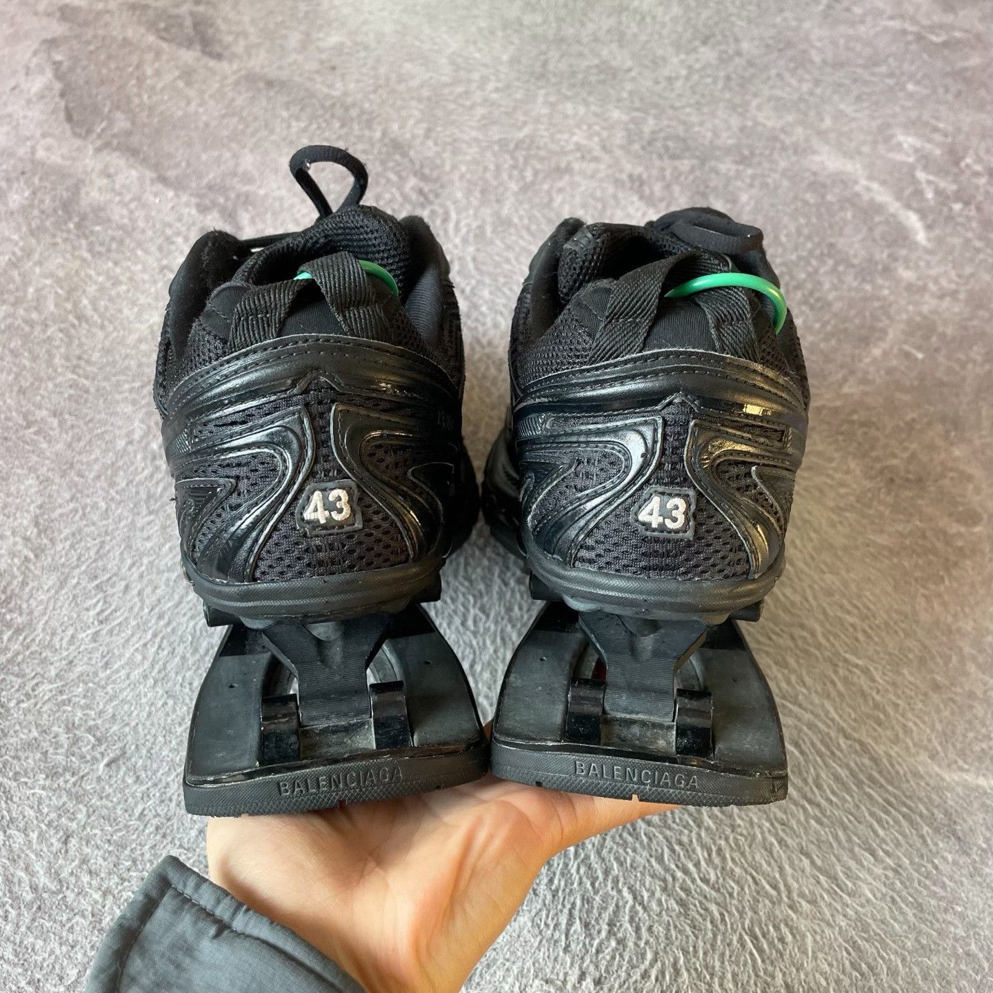 Balenciaga Balenciaga Black Lowtop Sneakers 43 Men Size US 10 / EU 43 - 3 Thumbnail
