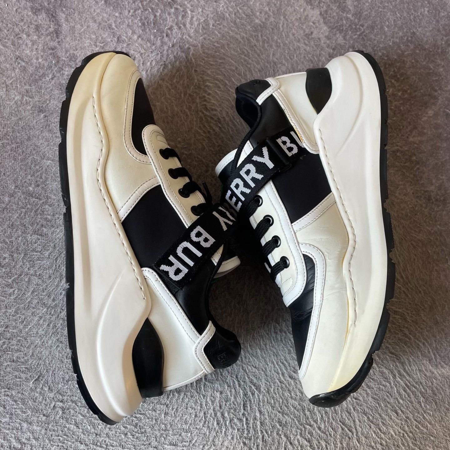 Burberry Burberry Black Lowtop Sneakers 40 Men Size US 7.5 / EU 40-41 - 8 Thumbnail