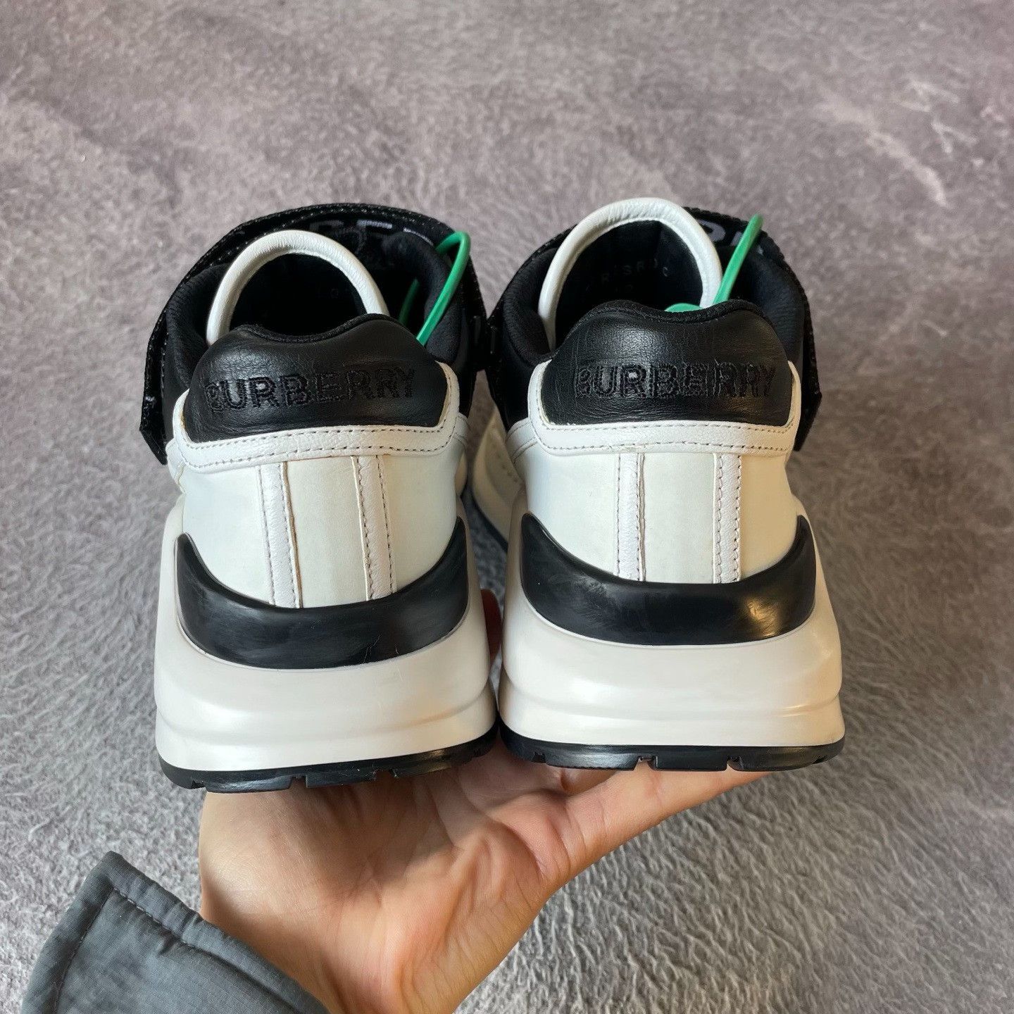 Burberry Burberry Black Lowtop Sneakers 40 Men Size US 7.5 / EU 40-41 - 3 Thumbnail