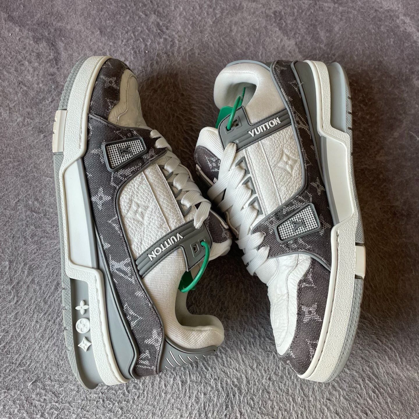 Louis Vuitton Louis Vuitton Training Denim White Lowtop Sneakers 41 Men Size US 8.5 / EU 41-42 - 6 Thumbnail