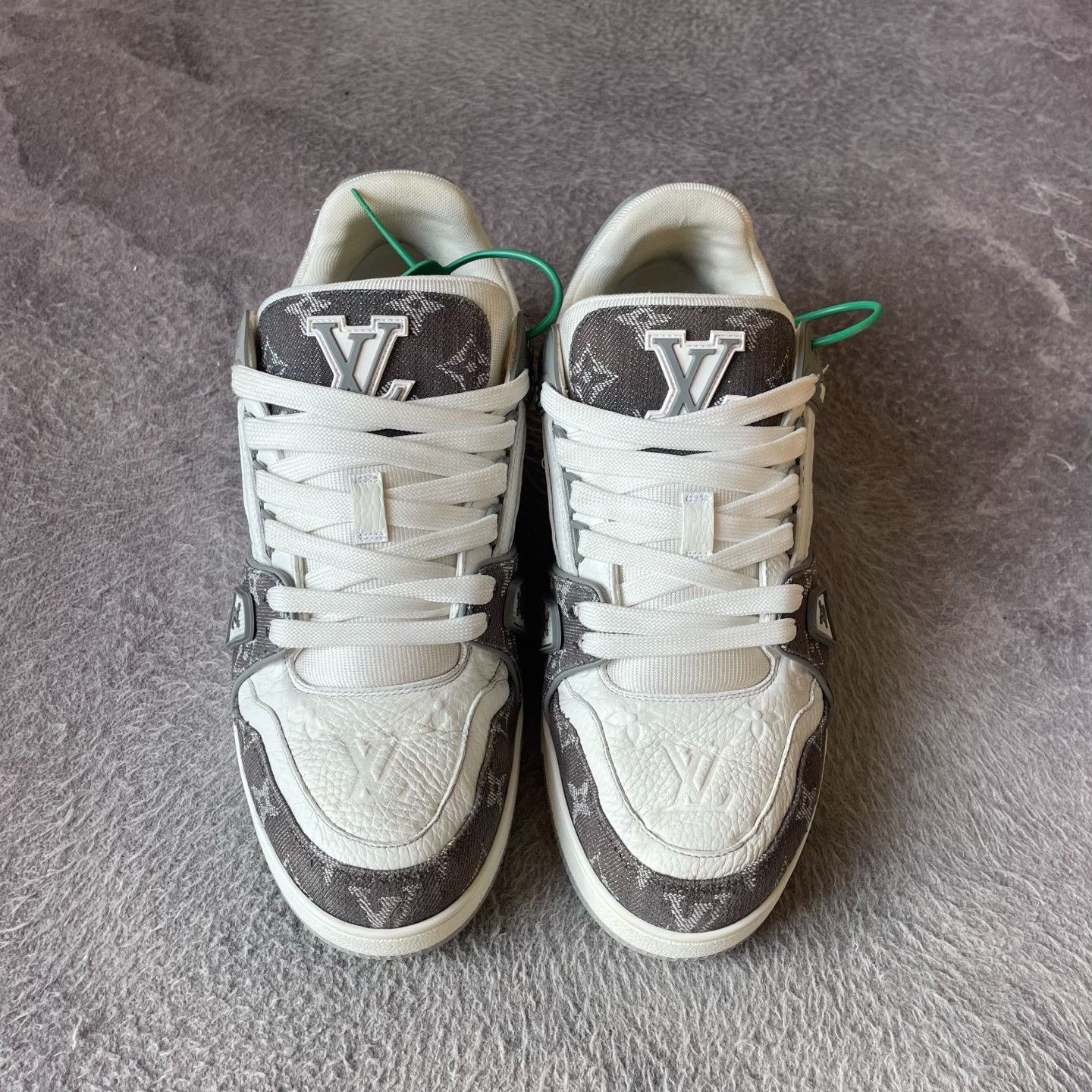 Louis Vuitton Louis Vuitton Training Denim White Lowtop Sneakers 41 Men Size US 8.5 / EU 41-42 - 2 Thumbnail