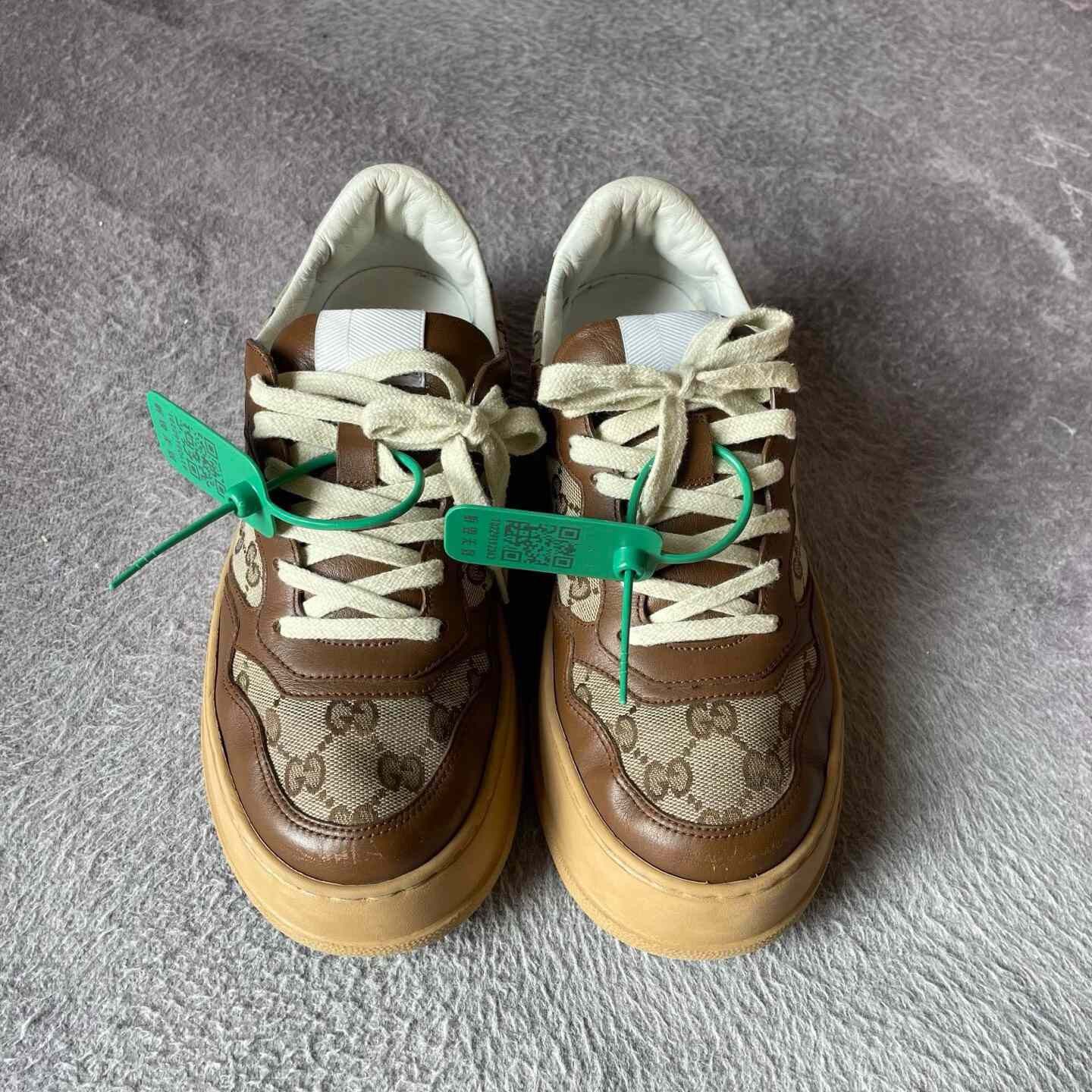 Gucci Gucci Brown Lowtop Sneakers 39.5 Men Size US 7 / EU 40 - 2 Thumbnail
