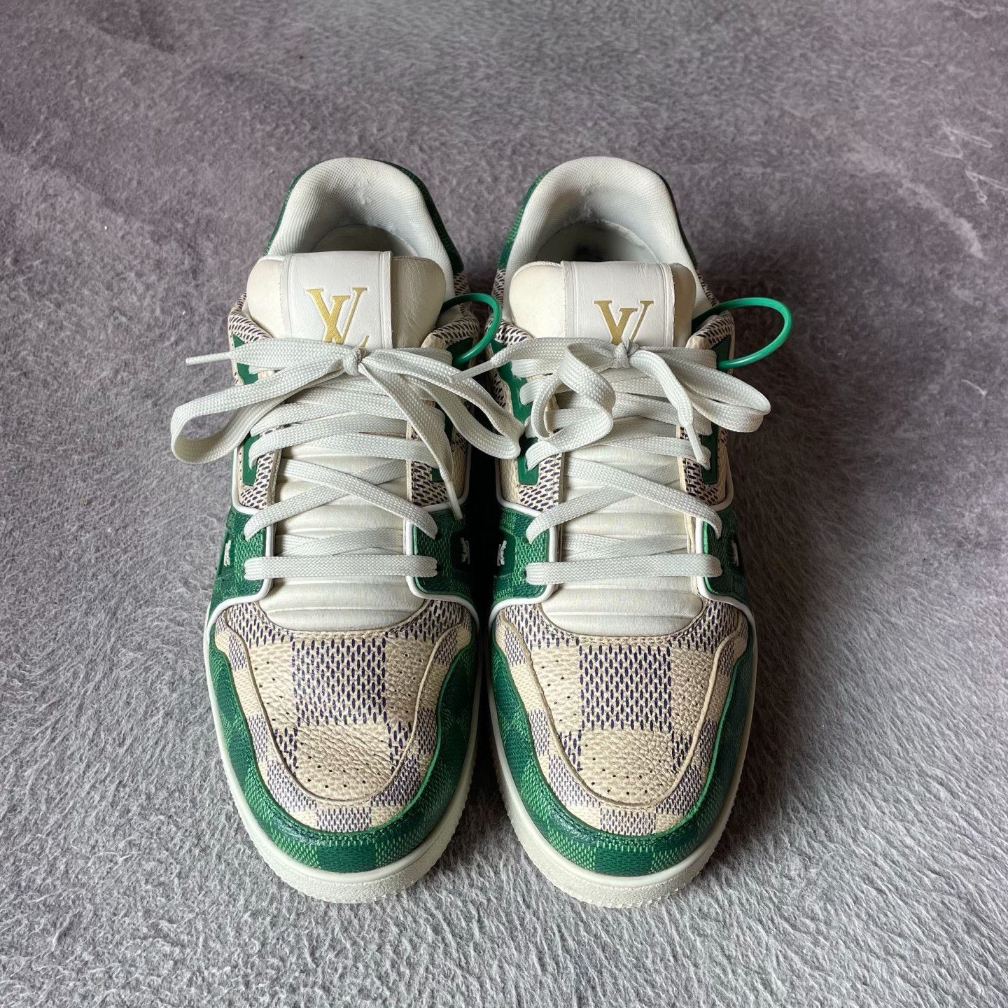 Louis Vuitton Louis Vuitton Training Green Lowtop Sneakers 41 Men Size US 8.5 / EU 41-42 - 2 Thumbnail
