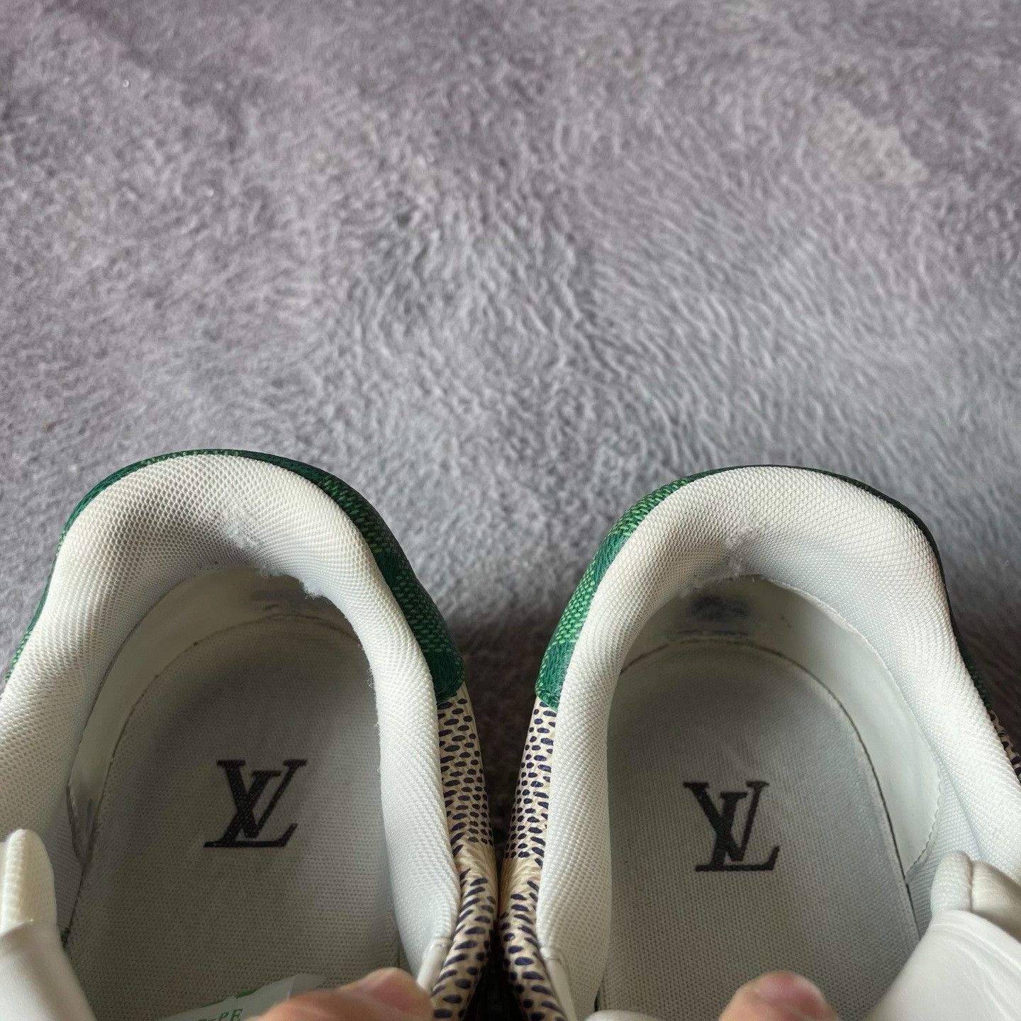 Louis Vuitton Louis Vuitton Training Green Lowtop Sneakers 41 Men Size US 8.5 / EU 41-42 - 7 Thumbnail