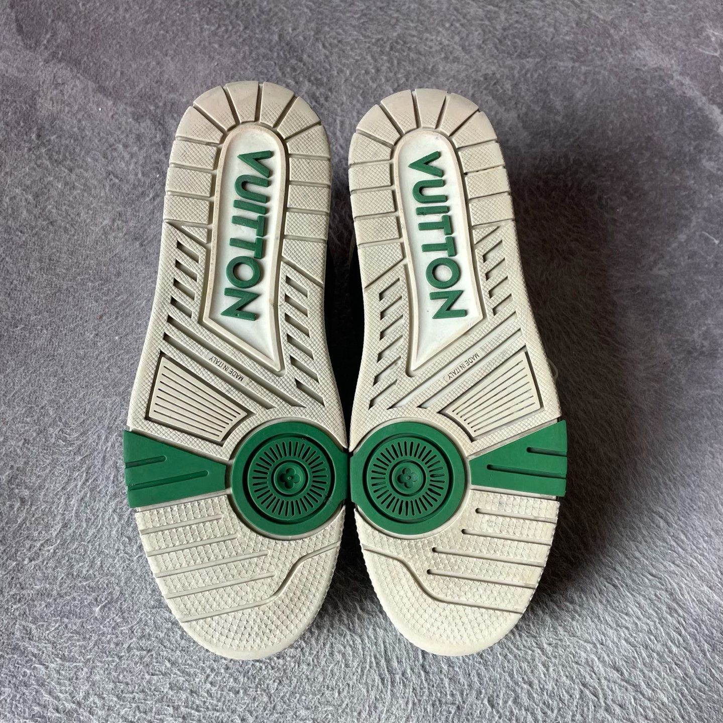 Louis Vuitton Louis Vuitton Training Green Lowtop Sneakers 41 Men Size US 8.5 / EU 41-42 - 4 Thumbnail