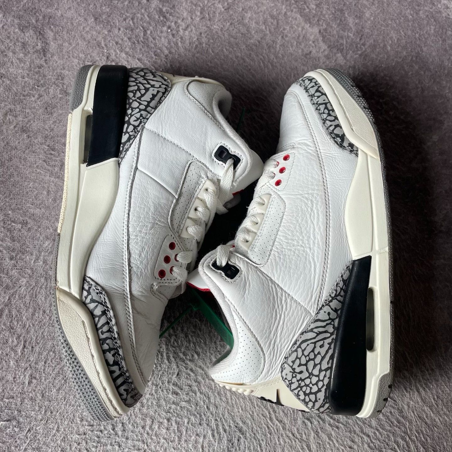Nike Nike Distressed White Lowtop Sneakers 40 Men Size US 7.5 / EU 40-41 - 7 Thumbnail