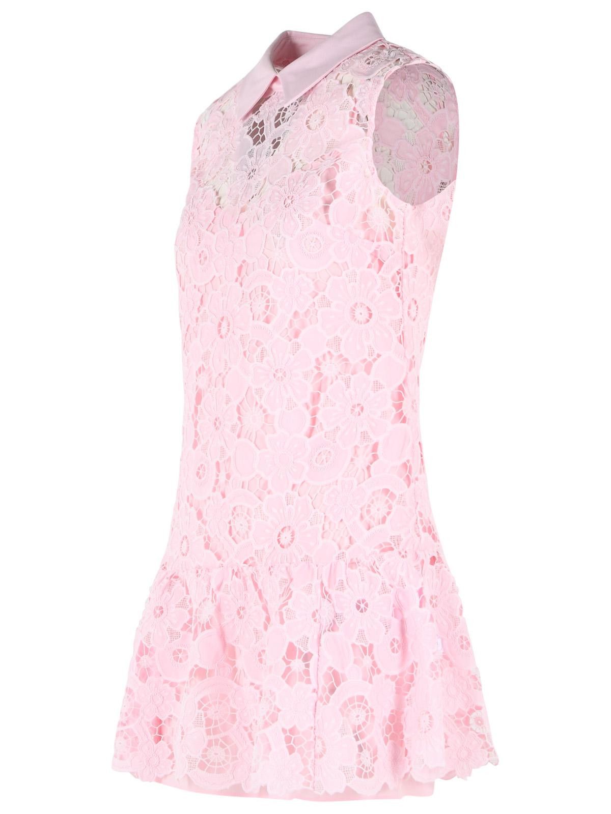 Self-Portrait SELF PORTRAIT Pink Polyester Dress Size S / US 4 / IT 40 - 2 Thumbnail