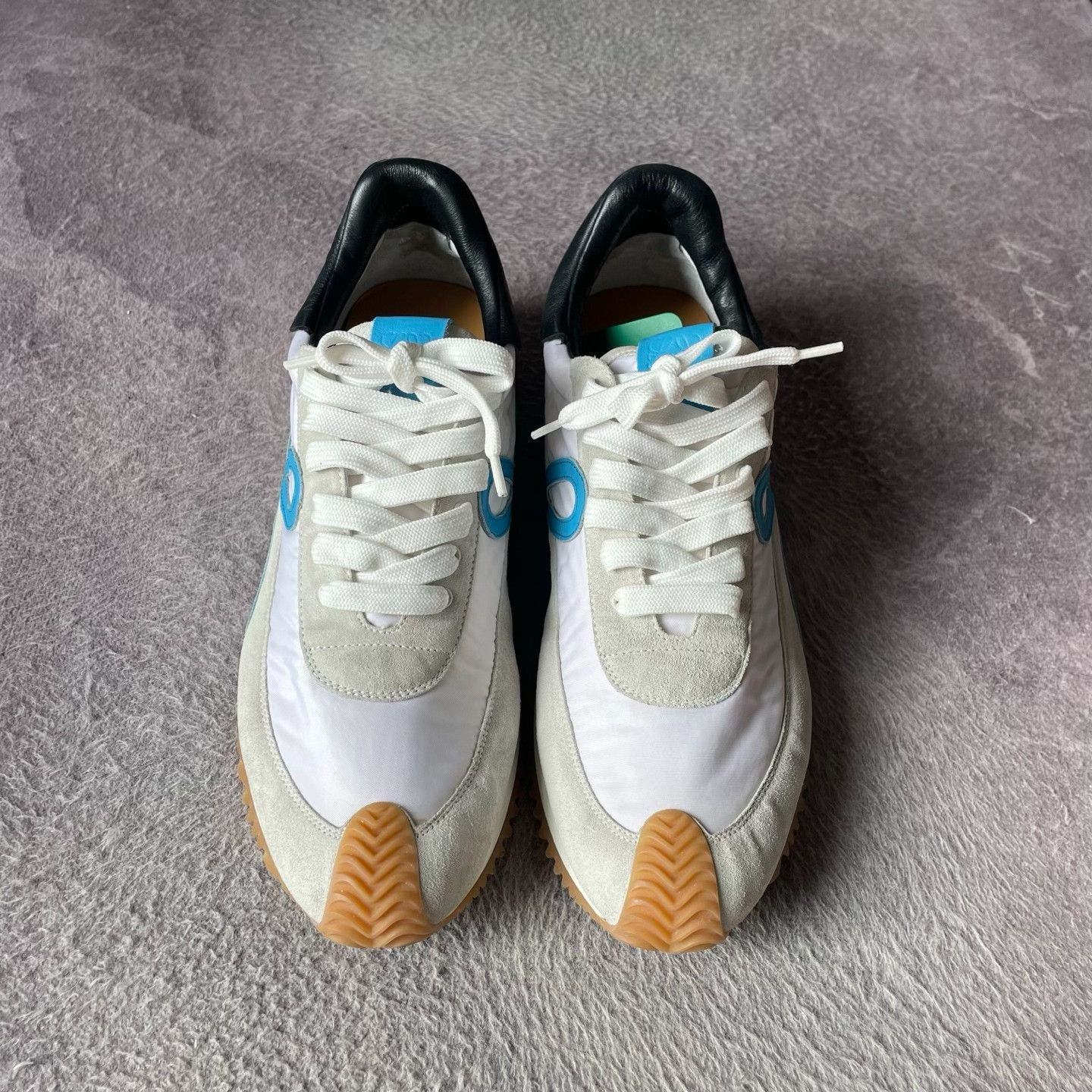 Louis Vuitton Louis Vuitton Blue Lowtop Sneakers M Men Size US 10 / EU 43 - 2 Thumbnail