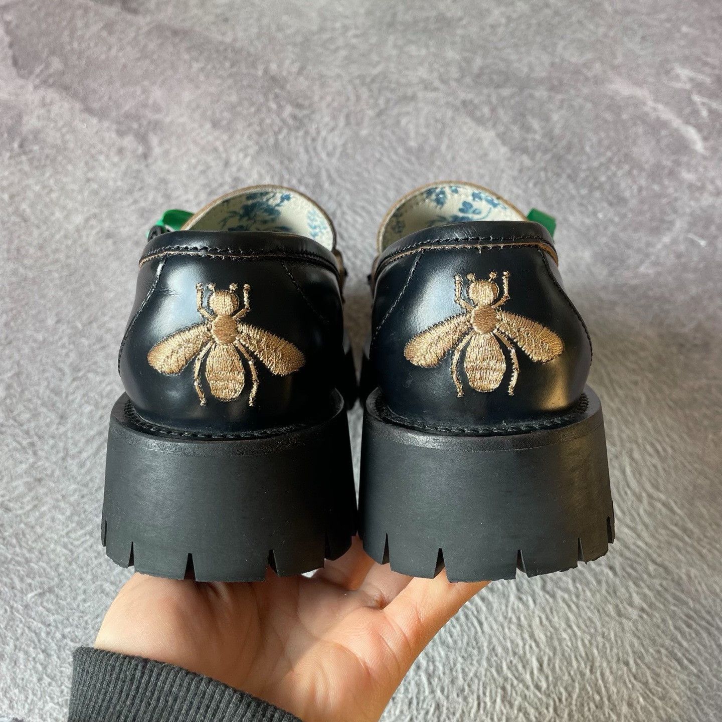 Gucci Gucci Black Lowtop Sneakers 37 Women Size US 6.5 / IT 36.5 - 3 Thumbnail