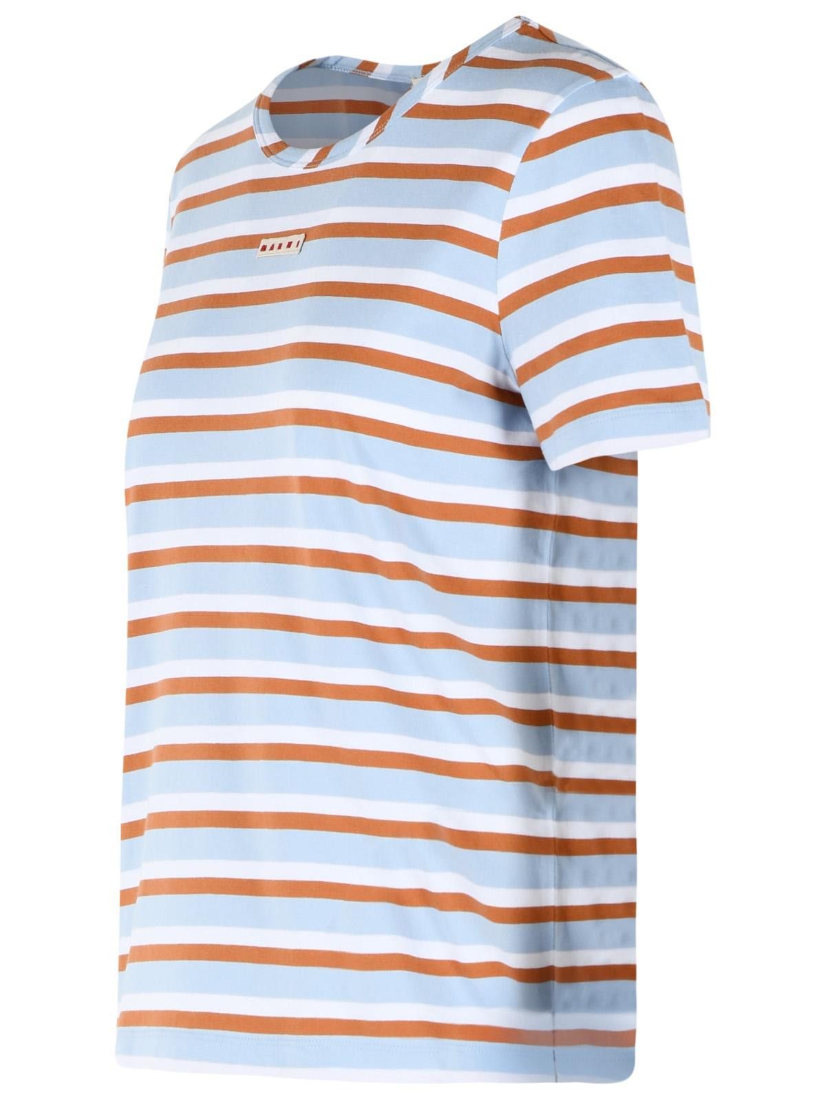 Marni MARNI Multicolor Cotton T-Shirt Size M / US 6-8 / IT 42-44 - 2 Thumbnail