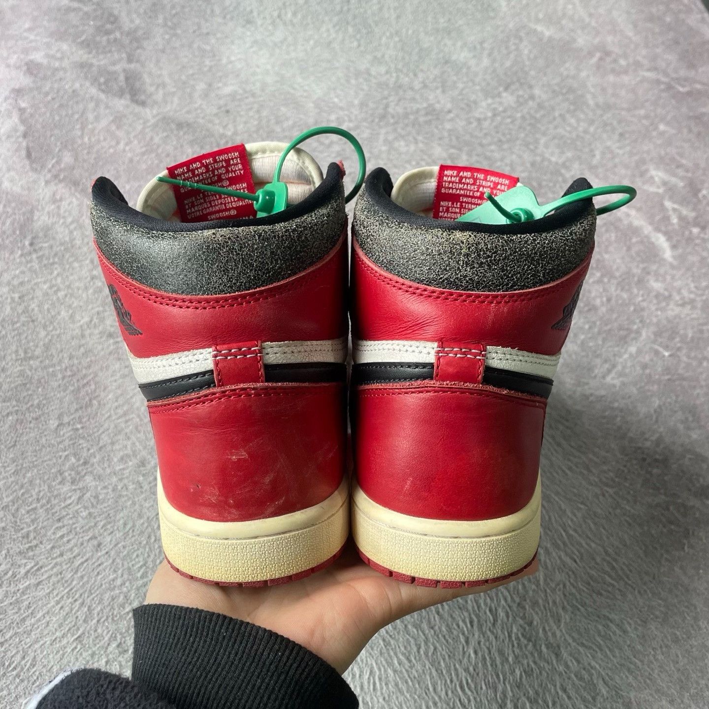 Nike Nike Distressed Red Lowtop Sneakers 22 Men Size US 10 / EU 43 - 3 Thumbnail