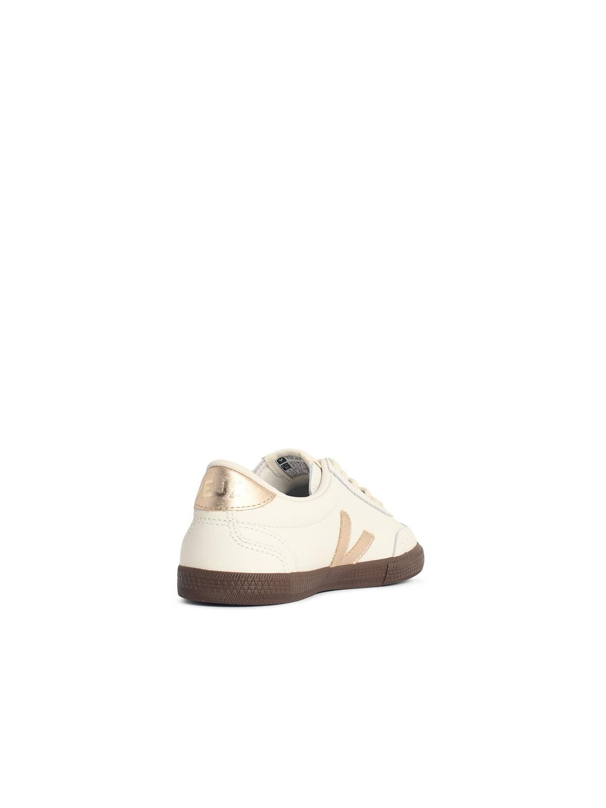 Veja VEJA 'Volley' White Leather Sneakers Size US 8 / IT 38 - 3 Thumbnail
