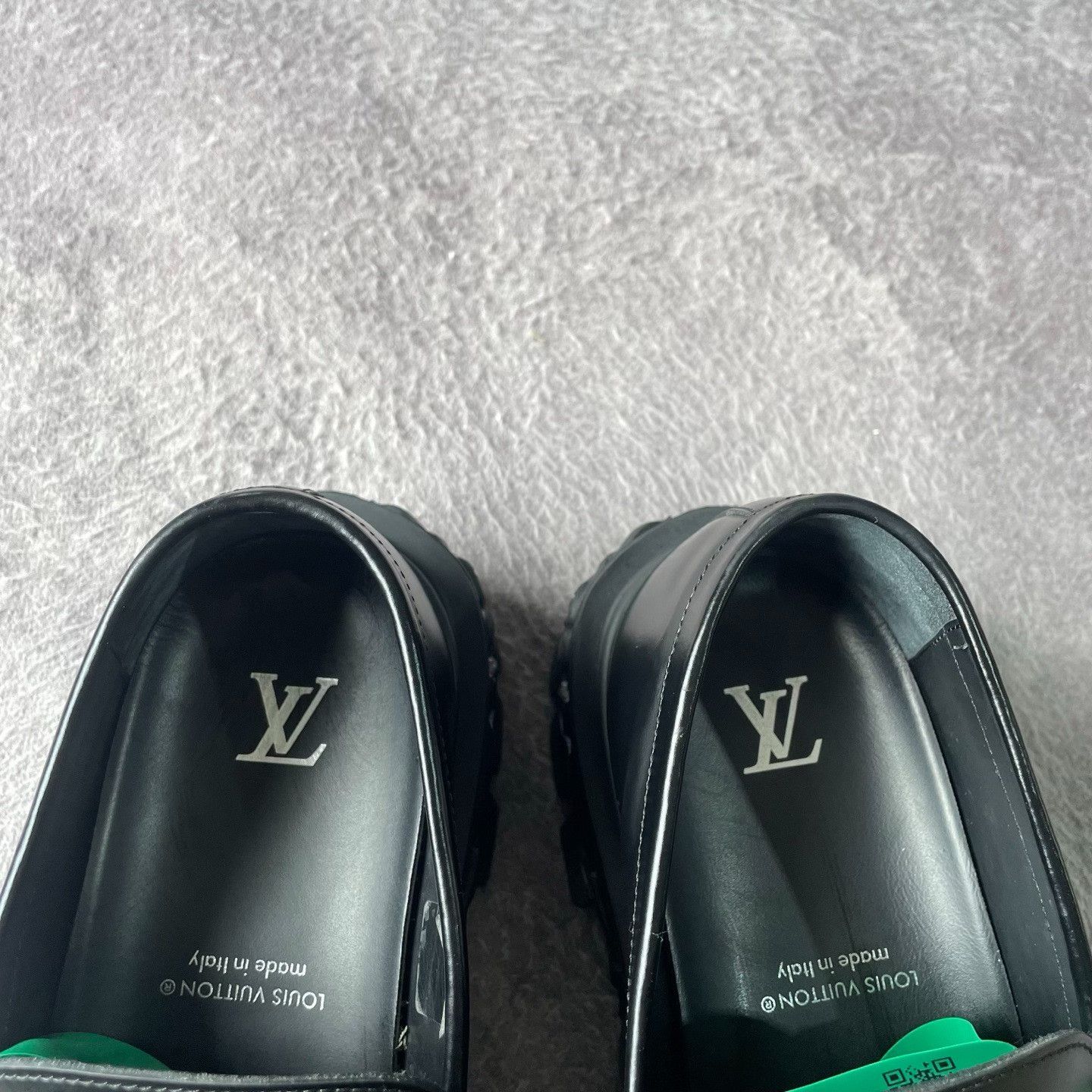 Louis Vuitton Louis Vuitton Leather Black Lowtop Sneakers 40 Men Size US 7.5 / EU 40-41 - 9 Thumbnail
