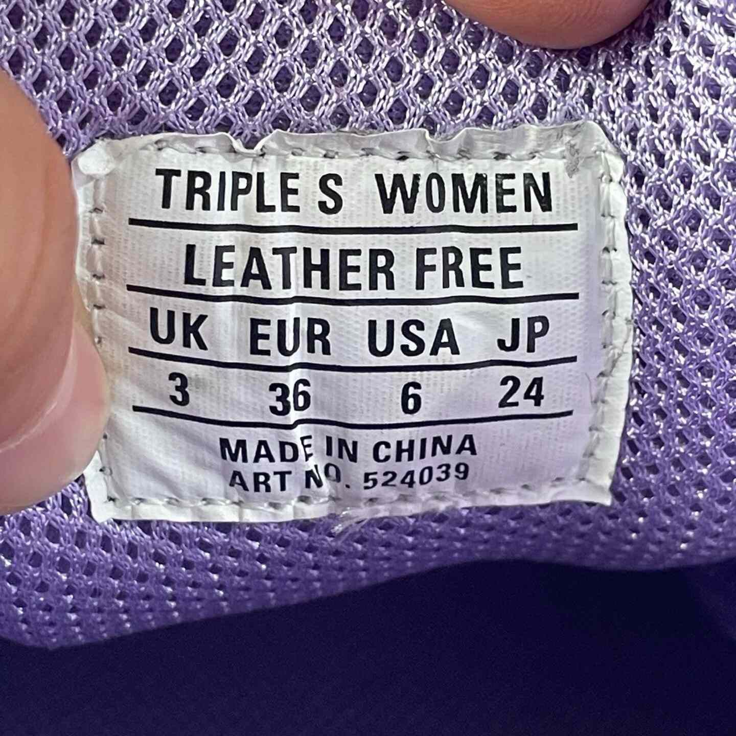 Balenciaga Balenciaga Purple Lowtop Sneakers S Women Size US 6 / IT 36 - 6 Thumbnail